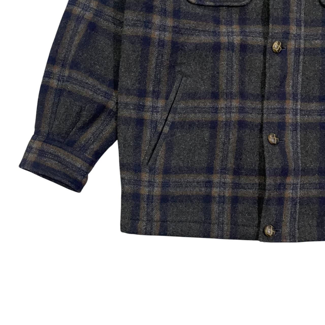 Uniqlo Vintage 90’s Uniqlo Plaid Wool Jacket Size US L / EU 52-54 / 3 - 3 Thumbnail