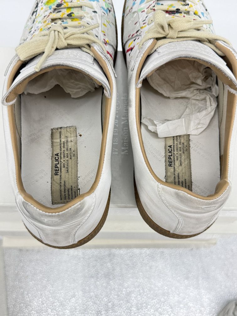 Maison Margiela GAT Low Paint Splatter Size US 13 / EU 46 - 6 Thumbnail
