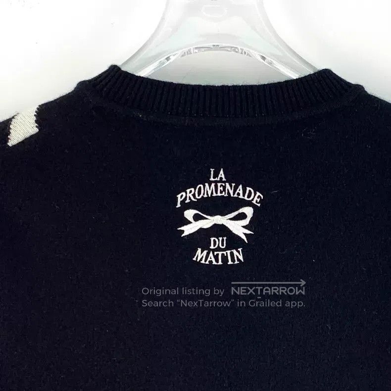 Hermes Hermes Black goat cashmere ribbed round neck long sleeve k Size XXS / US 00 / IT 34 - 5 Thumbnail