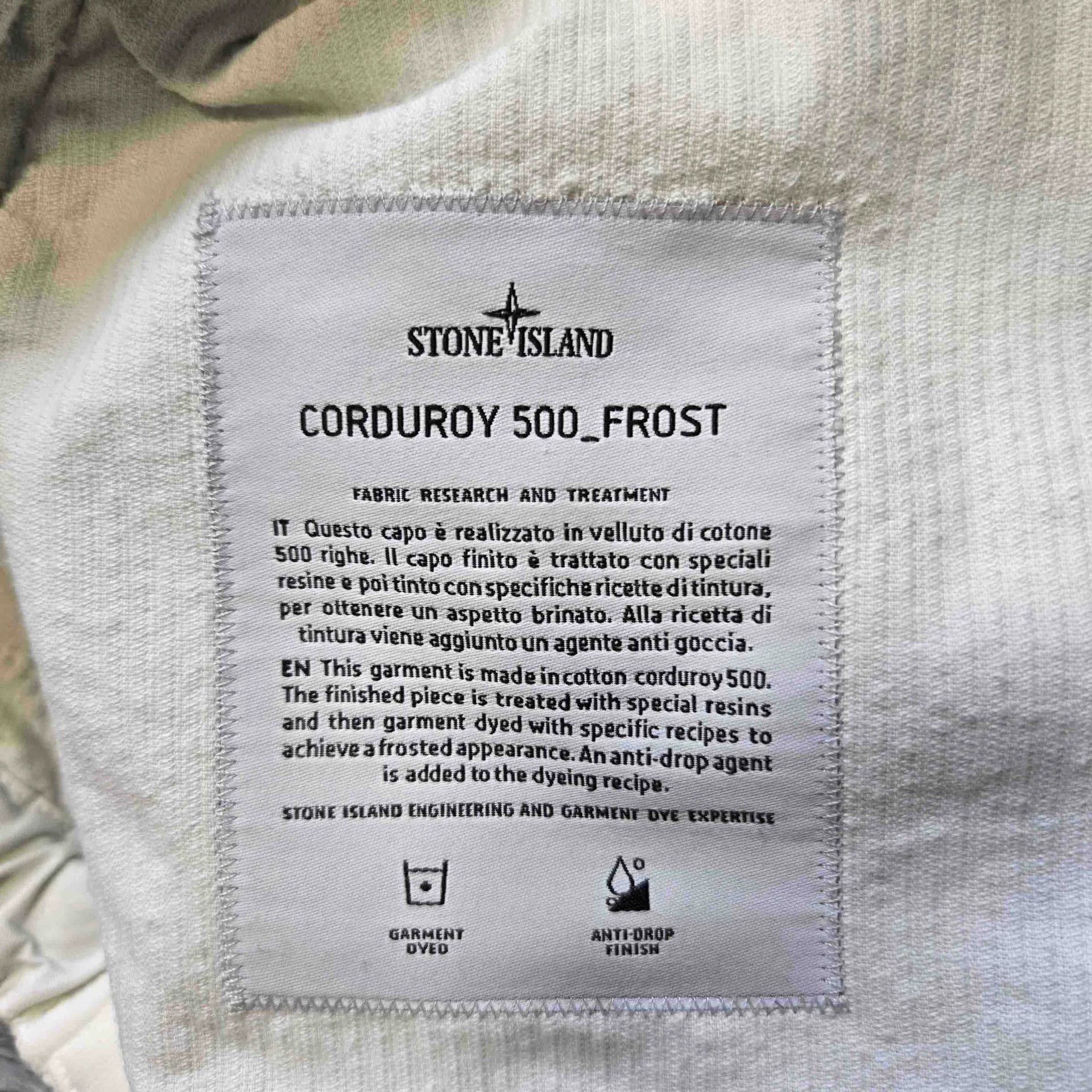 Stone Island stone island x supreme corduroy hooded jacket Size US L / EU 52-54 / 3 - 7 Thumbnail