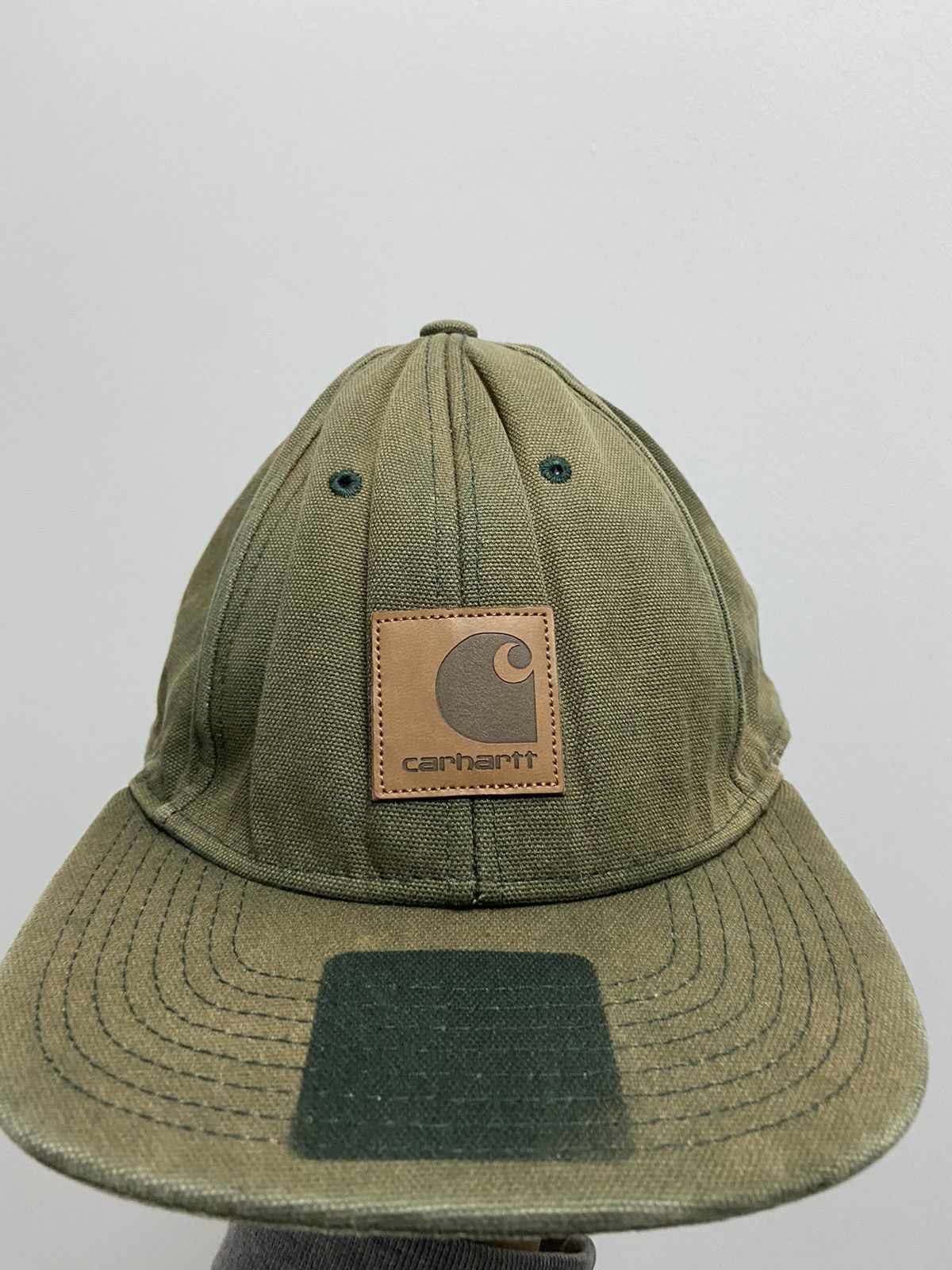 Carhartt × Vintage Carhartt Cap Vintage small Logo Y2K Style Skate Size ONE SIZE - 12 Thumbnail
