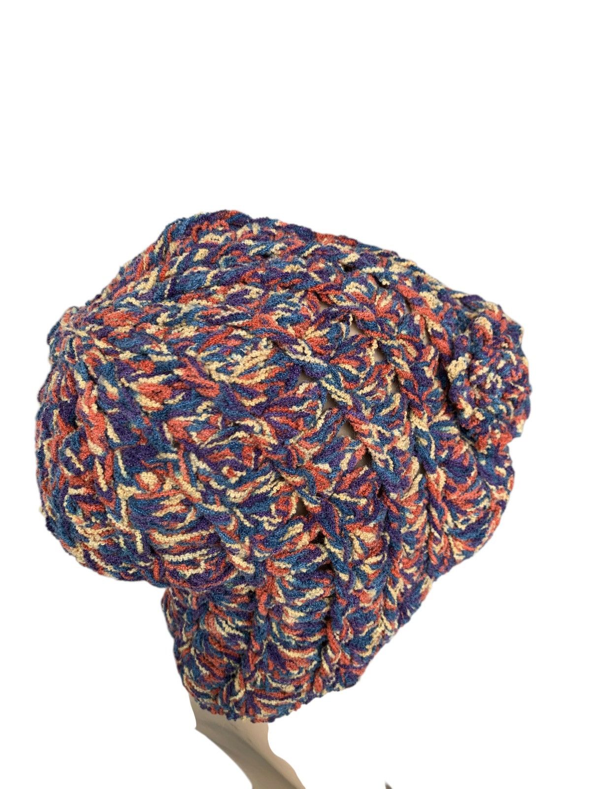 Designer × Japanese Brand × Kapital Women Knit Bucket Hat Crochet Fisherman Hat Size ONE SIZE - 7 Thumbnail