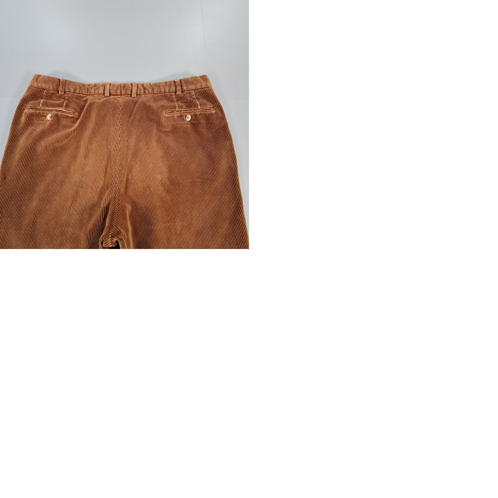 Turnbull & Asser VINTAGE Turnbull & Asser Mens Corduroy Trousers Brown W42 L30 Classic Pants Size US 42 / EU 58 - 9 Thumbnail