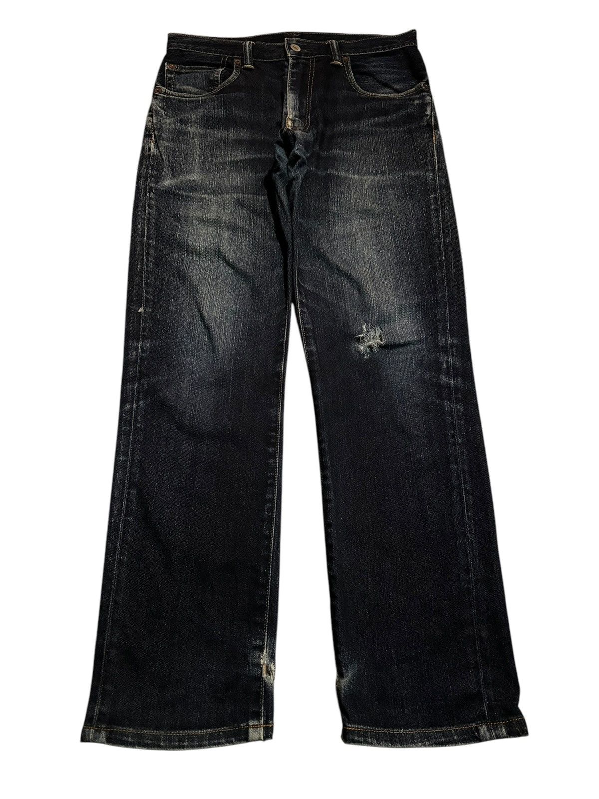 Levi's Levi’s Lot 551 Season Faded Distressed Jeans Size US 29 - 1 Thumbnail