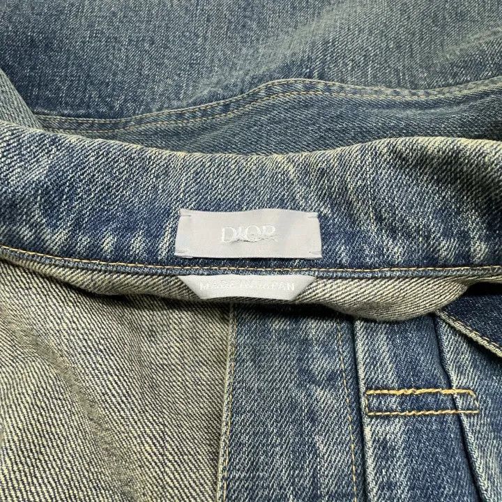 Dior Dior Dior Blue Cotton Denim Jacket 0079-2507 Size US L / EU 52-54 / 3 - 4 Thumbnail