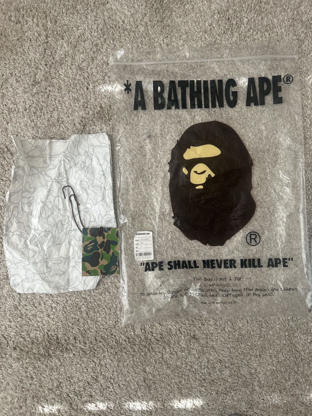Bape BAPE SWEAT SHORTS BAPEC MENS Size US 27 - 10 Thumbnail