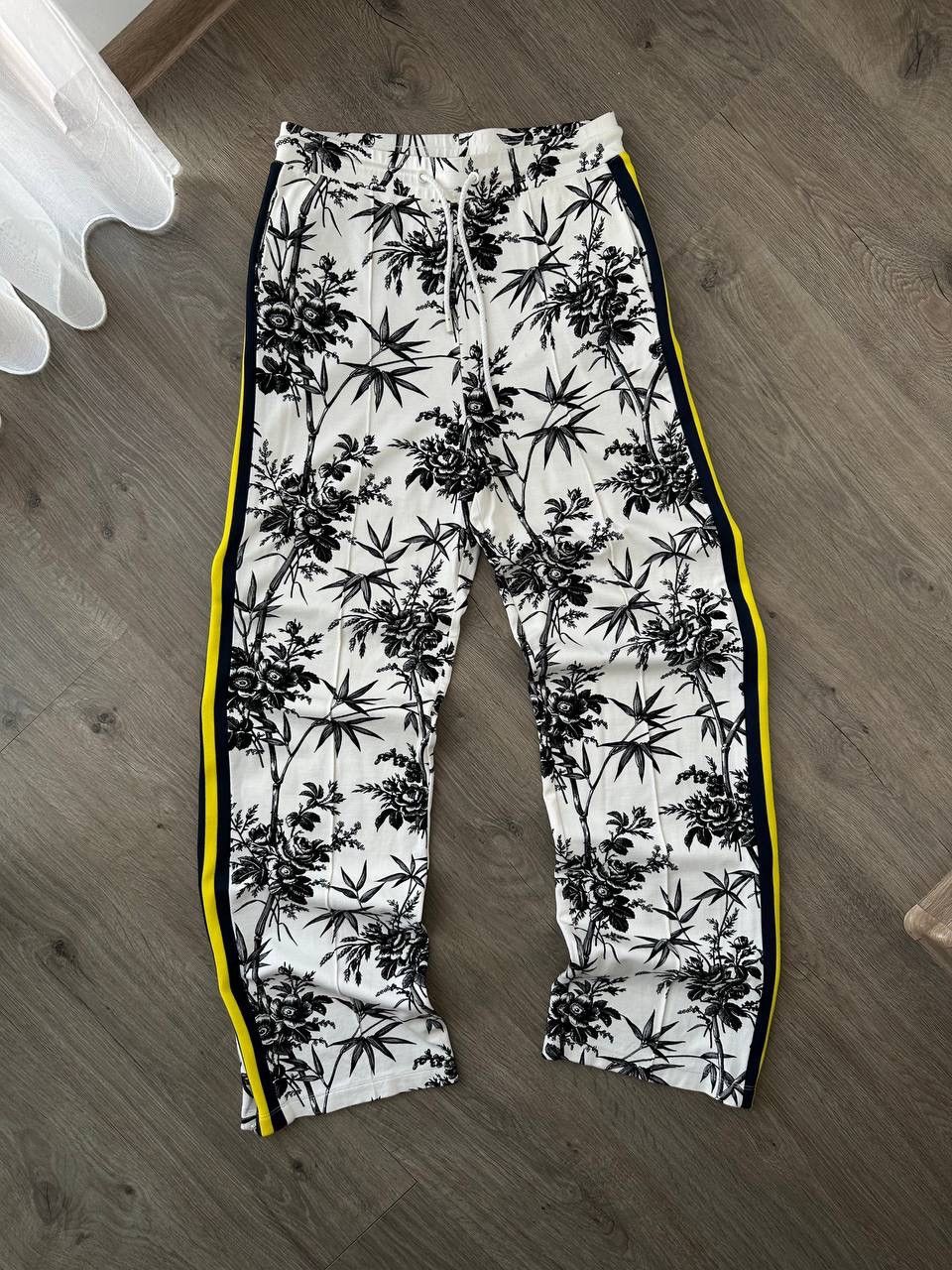 Essentiel Antwerp × Vintage Vintage Essentiel Antwerpen White Floral Pants Size 30" / US 8 / IT 44 - 9 Thumbnail