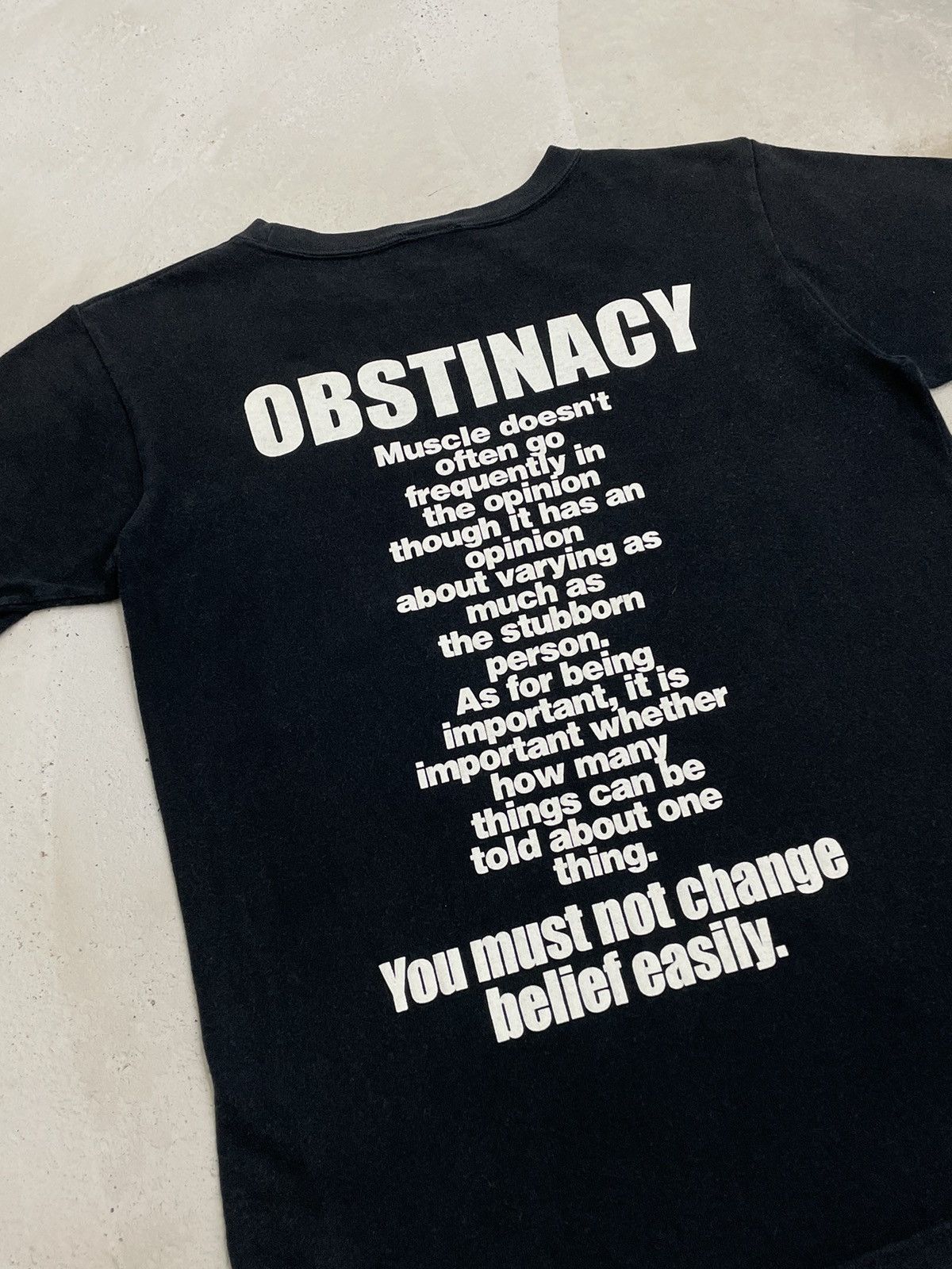 Hysteric Glamour Girls Nite Out Dont Change Idea Easily Wording Poem Size US XXS / EU 40 - 12 Thumbnail