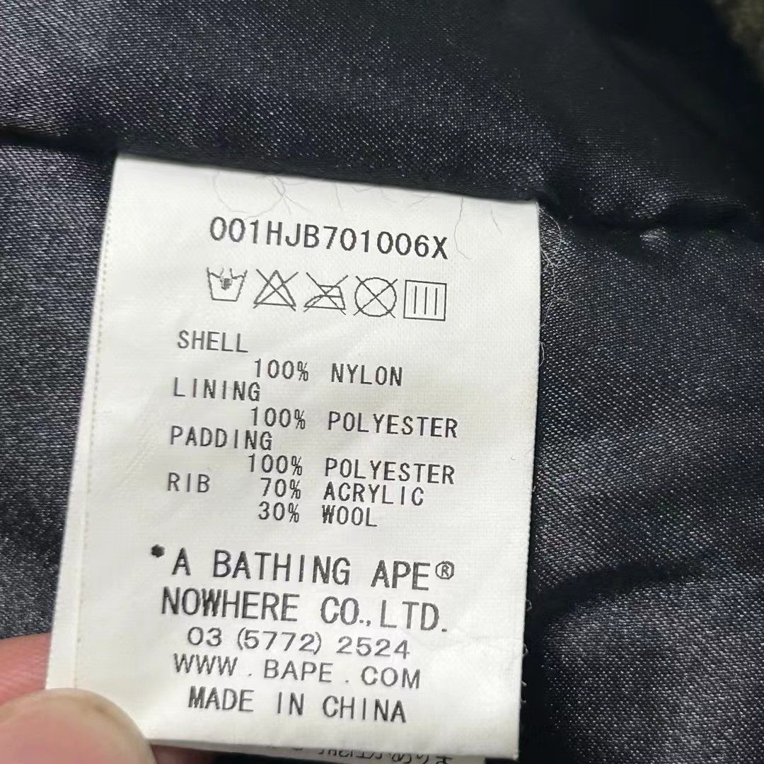 Bape BAPE SHARK MA-1 JACKET Size US L / EU 52-54 / 3 - 5 Thumbnail