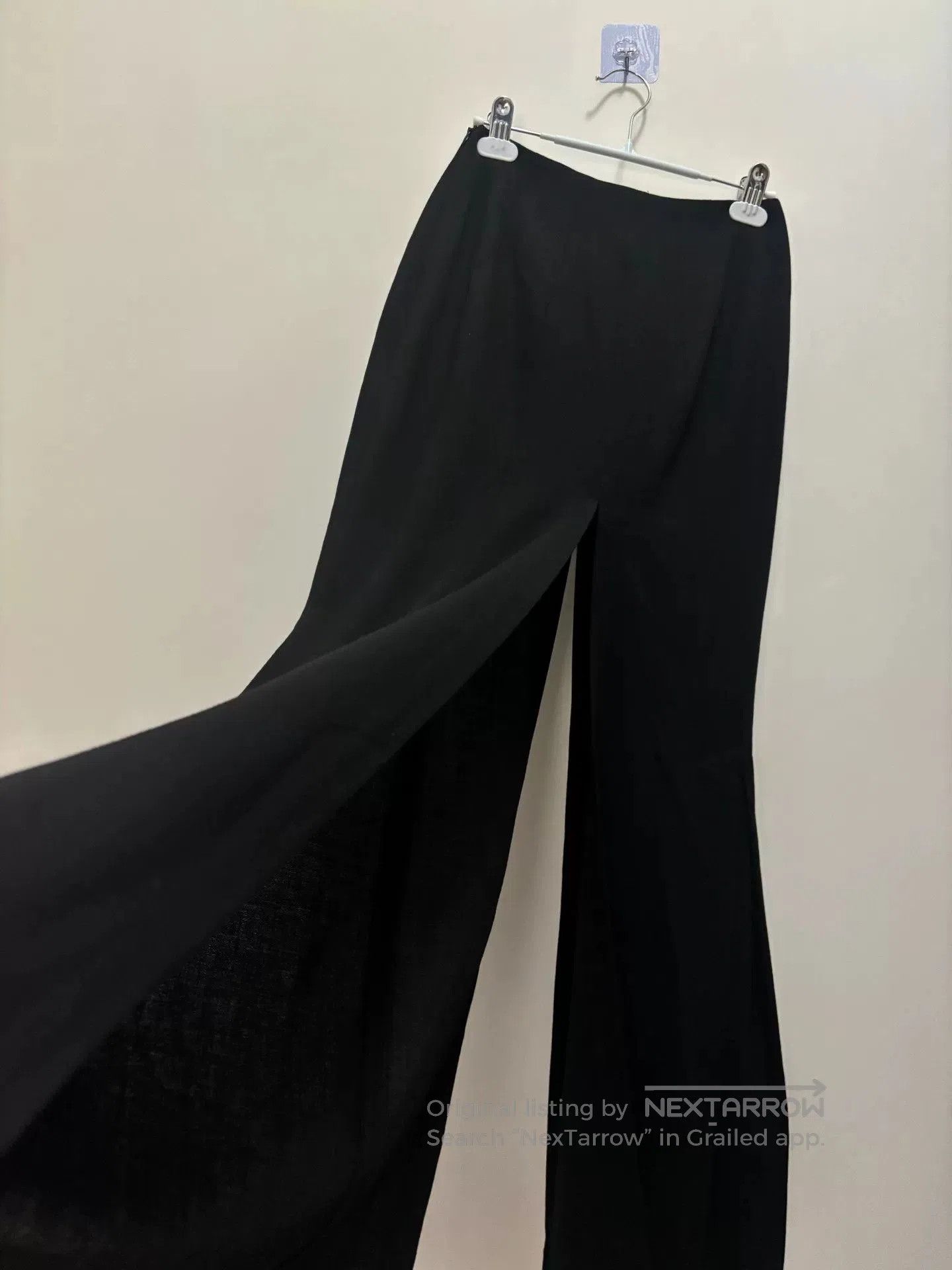 Ann Demeulemeester Ann Demeulemeester New Long Slit Skirt. Size 30" / US 8 / IT 44 - 1 Thumbnail