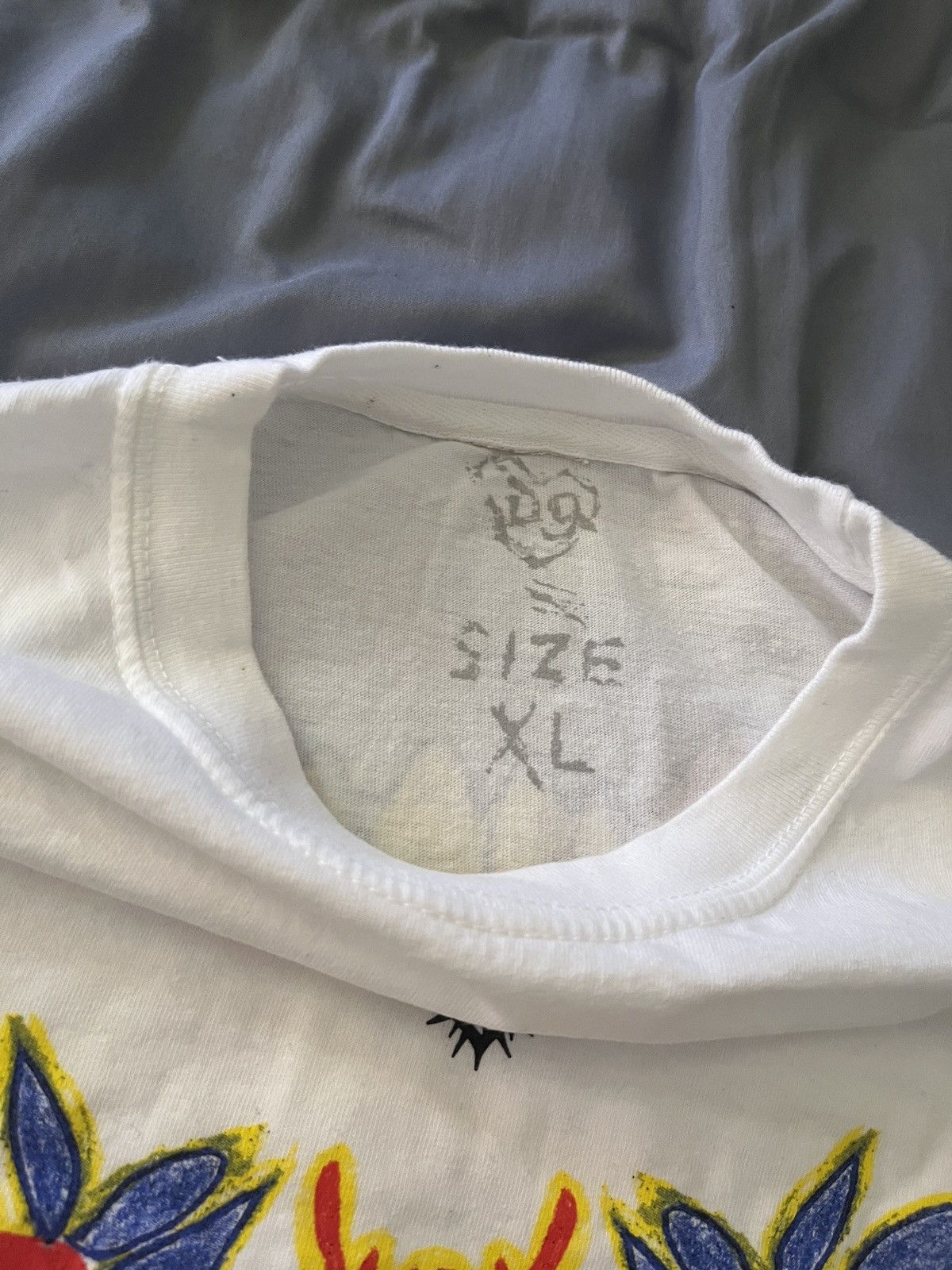Drain Gang Drain Gang x Claire Barrow 333 Sunflower Tee Size US XL / EU 56 / 4 - 3 Thumbnail