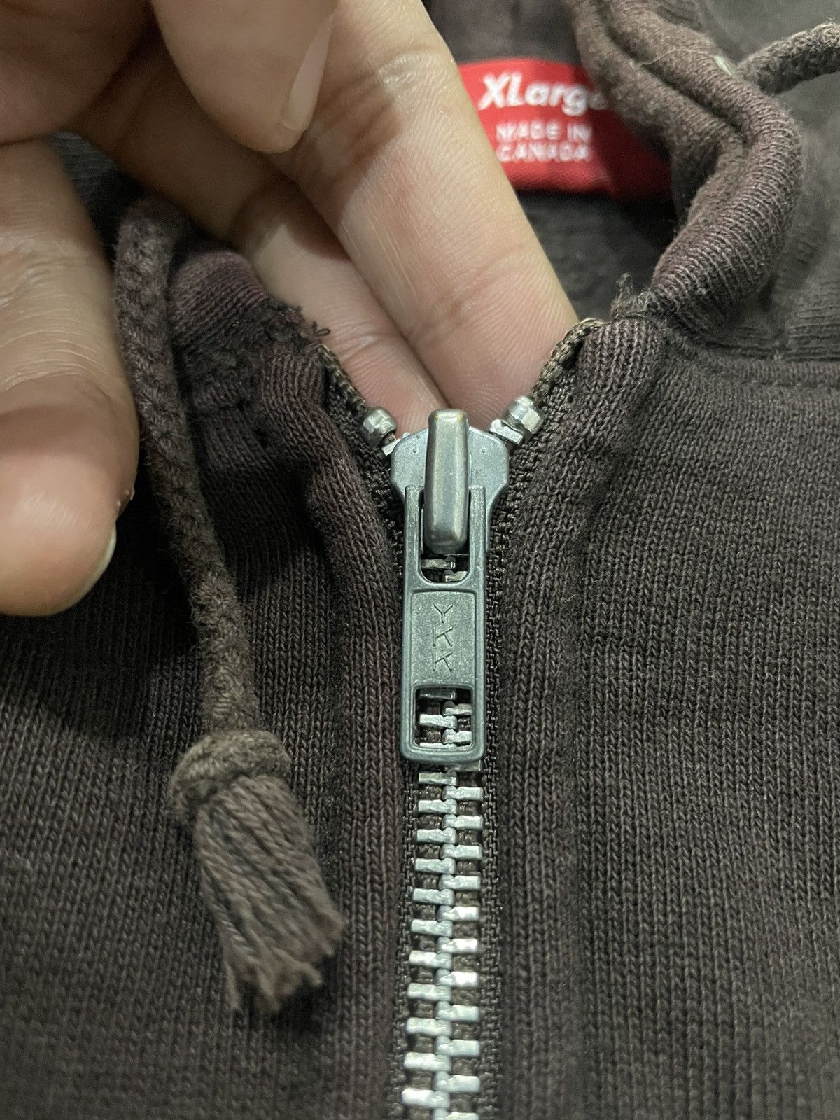 Supreme Vintage Supreme Arc Logo Zipper Baggy Hoodie Size US XL / EU 56 / 4 - 8 Thumbnail