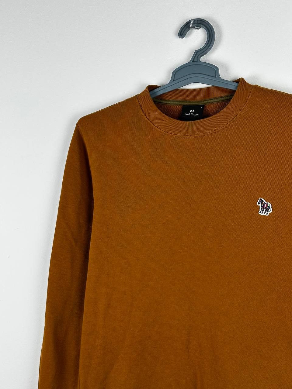 Paul Smith Paul Smith Brown Zebra Organic Cotton Graphic Sweatshirt Size US S / EU 44-46 / 1 - 3 Thumbnail