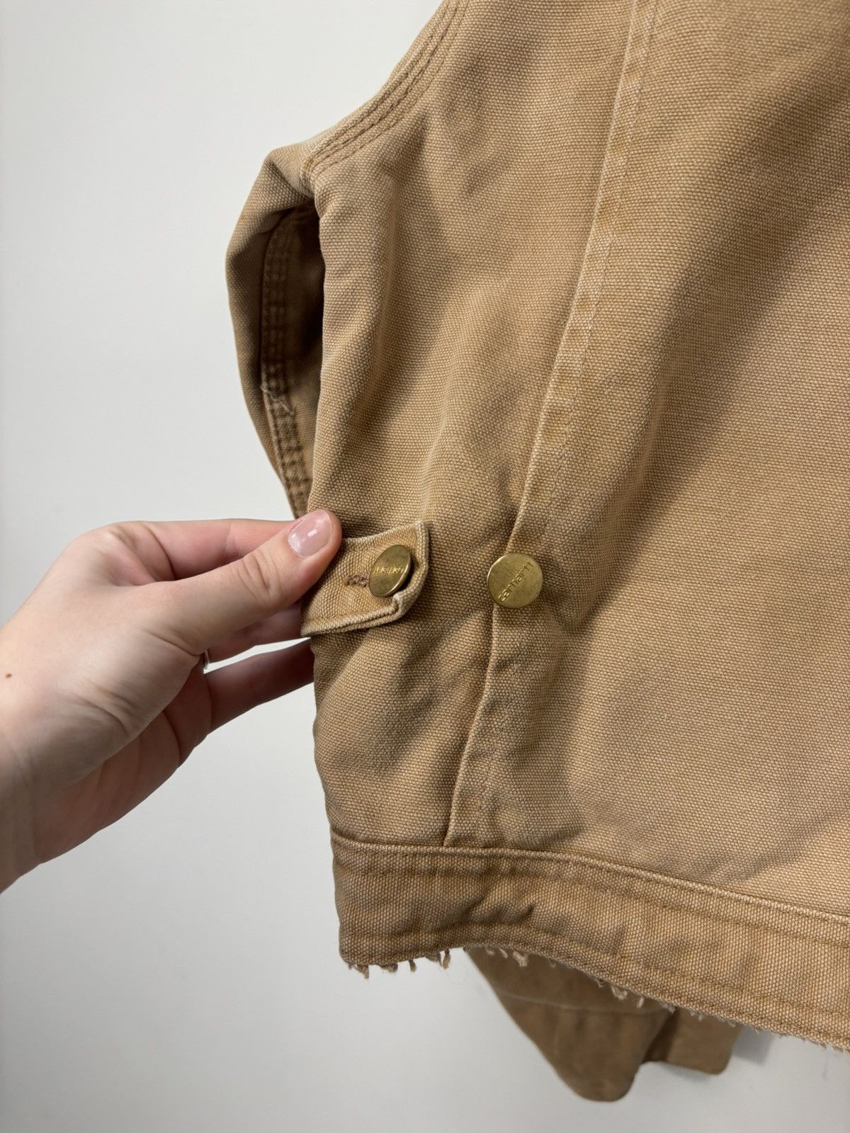 Carhartt Vintage 90s Carhartt USA Workwear Y2K Boxy Cropped Jacket Size US L / EU 52-54 / 3 - 23 Thumbnail