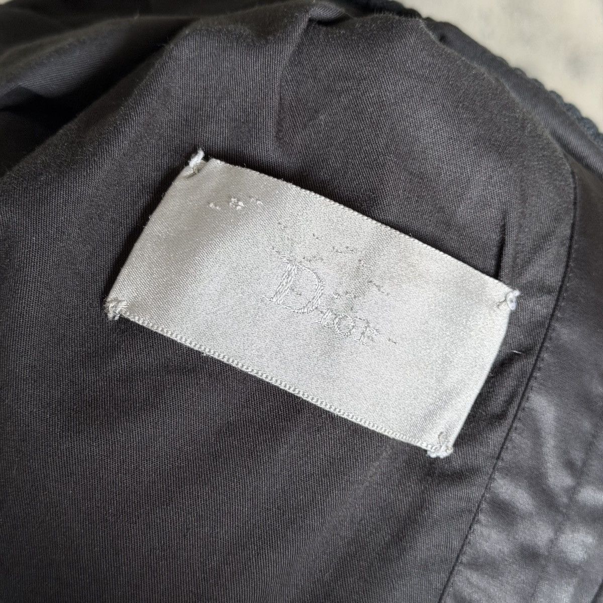 Dior × Hedi Slimane Dior By Hedi Slimane SS05 Waxed Utility Officer Jacket Sz 52 Size US L / EU 52-54 / 3 - 11 Thumbnail