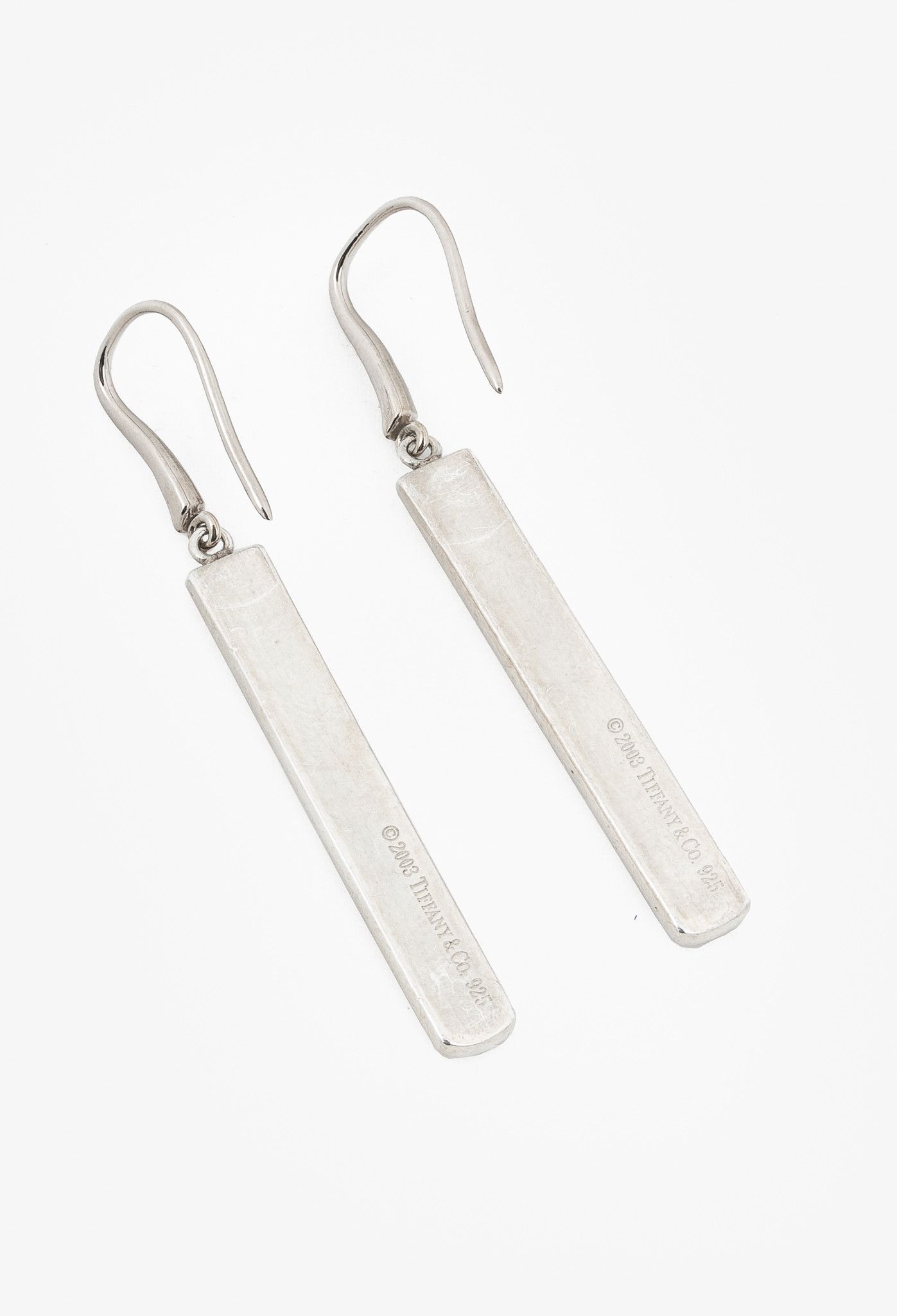 Tiffany & Co. Tiffany & Co. 1837 Sterling Silver Bar Drop Earrings Size ONE SIZE - 2 Thumbnail