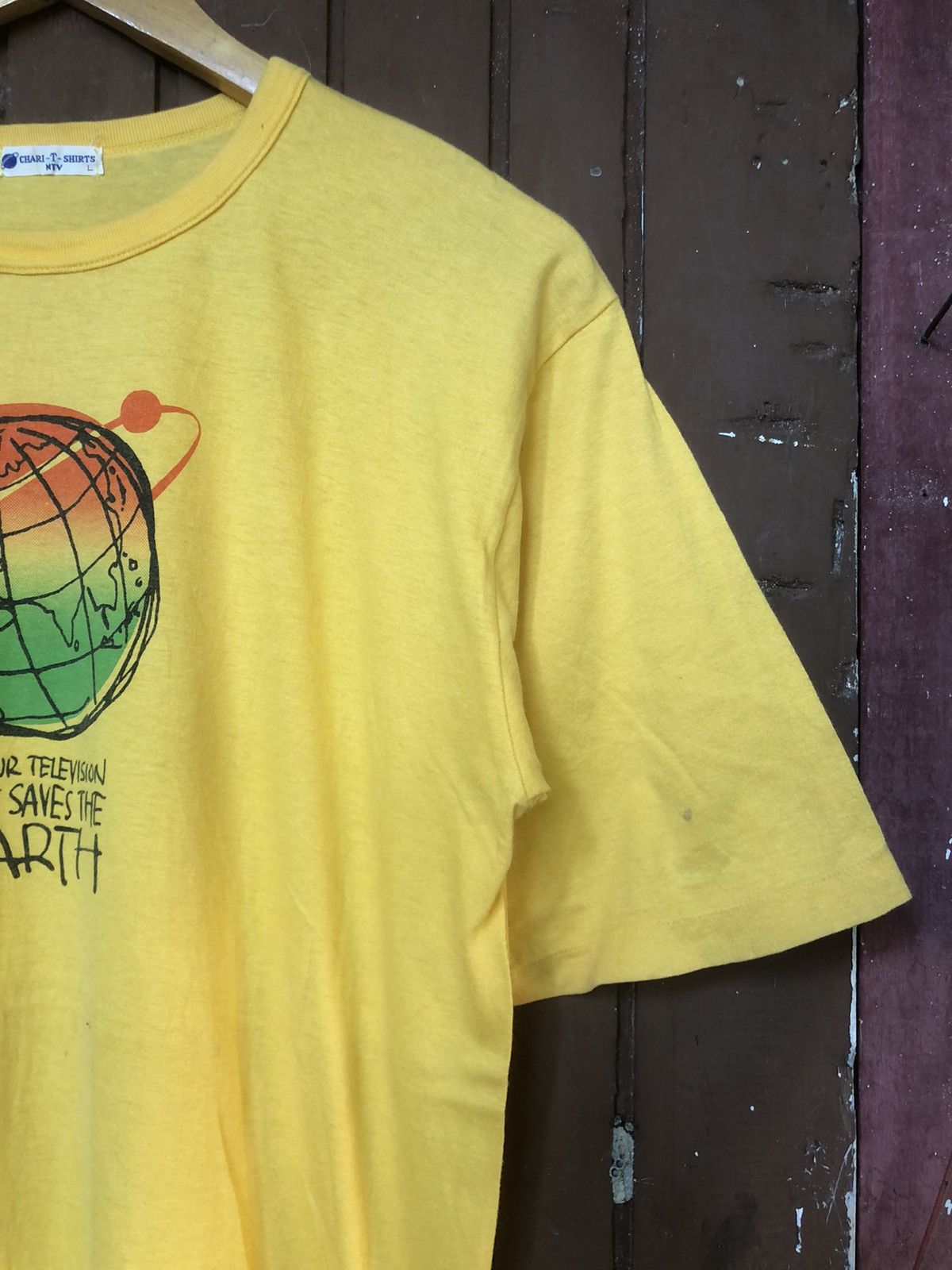 Japanese Brand RARE Vintage 80s 24 Hour Television Tshirt Size US M / EU 48-50 / 2 - 4 Thumbnail