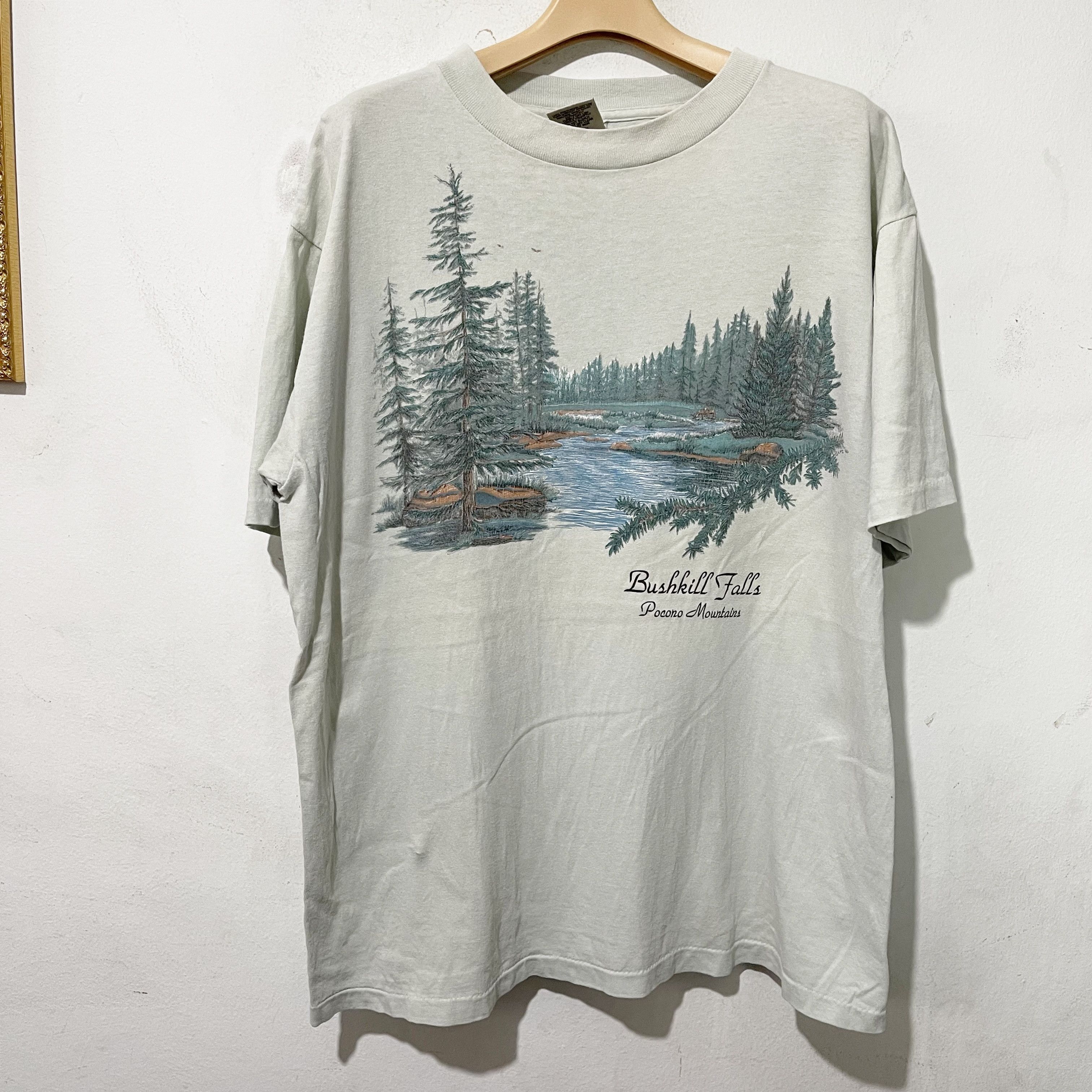 Vintage Vintage 90s Pocono Mountains Shirt Size US L / EU 52-54 / 3 - 1 Thumbnail