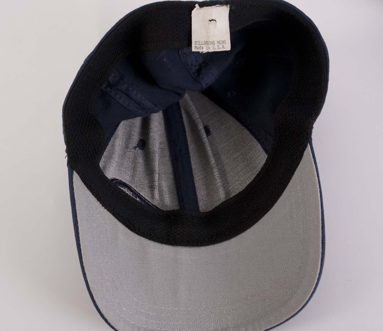 Billabong × Vintage Billabong Cap Vintage Made in USA Size S/M Dark Blue Size ONE SIZE - 5 Thumbnail