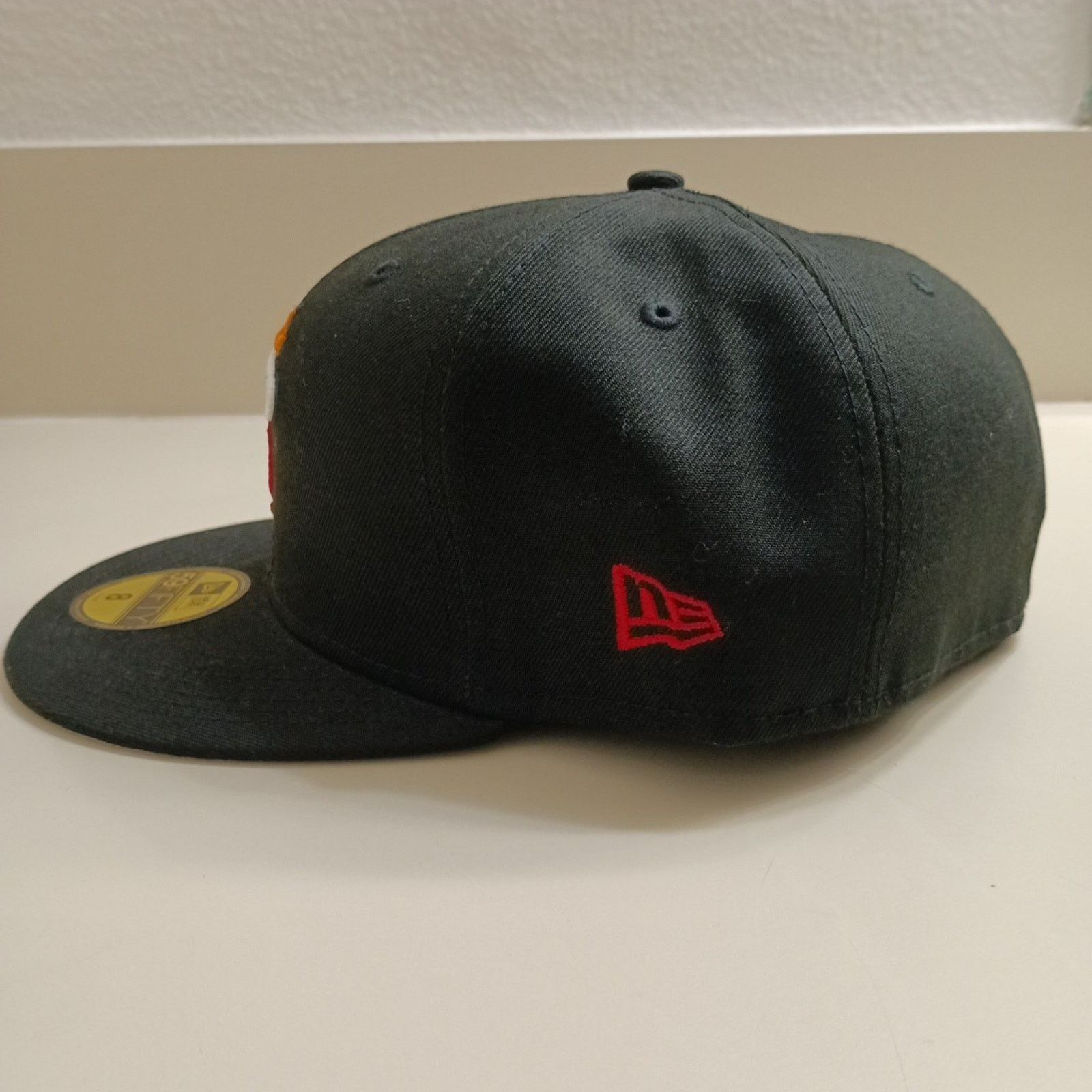 New Era New Era 59FIFTY NBA Miami Heat Black Hat Cap Fitted Size 8 Size ONE SIZE - 4 Thumbnail