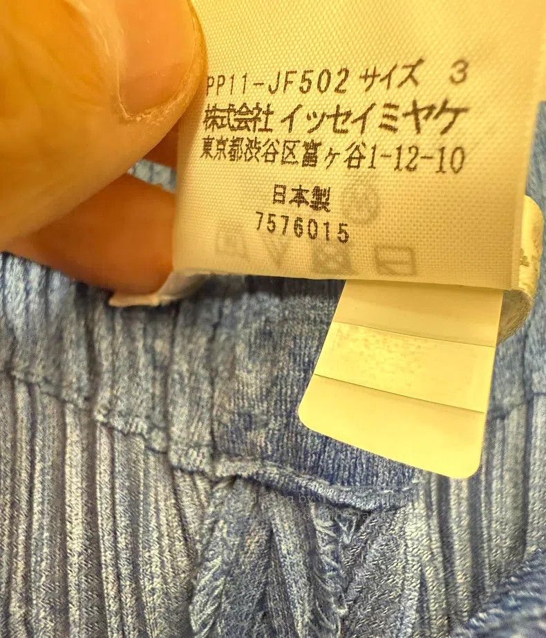Issey Miyake size:3 Blue Pants