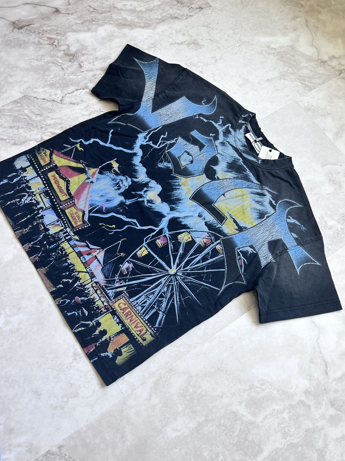 Vale Vale Festival Tee Black/Blue Size XXL Size US XXL / EU 58 / 5 - 3 Thumbnail