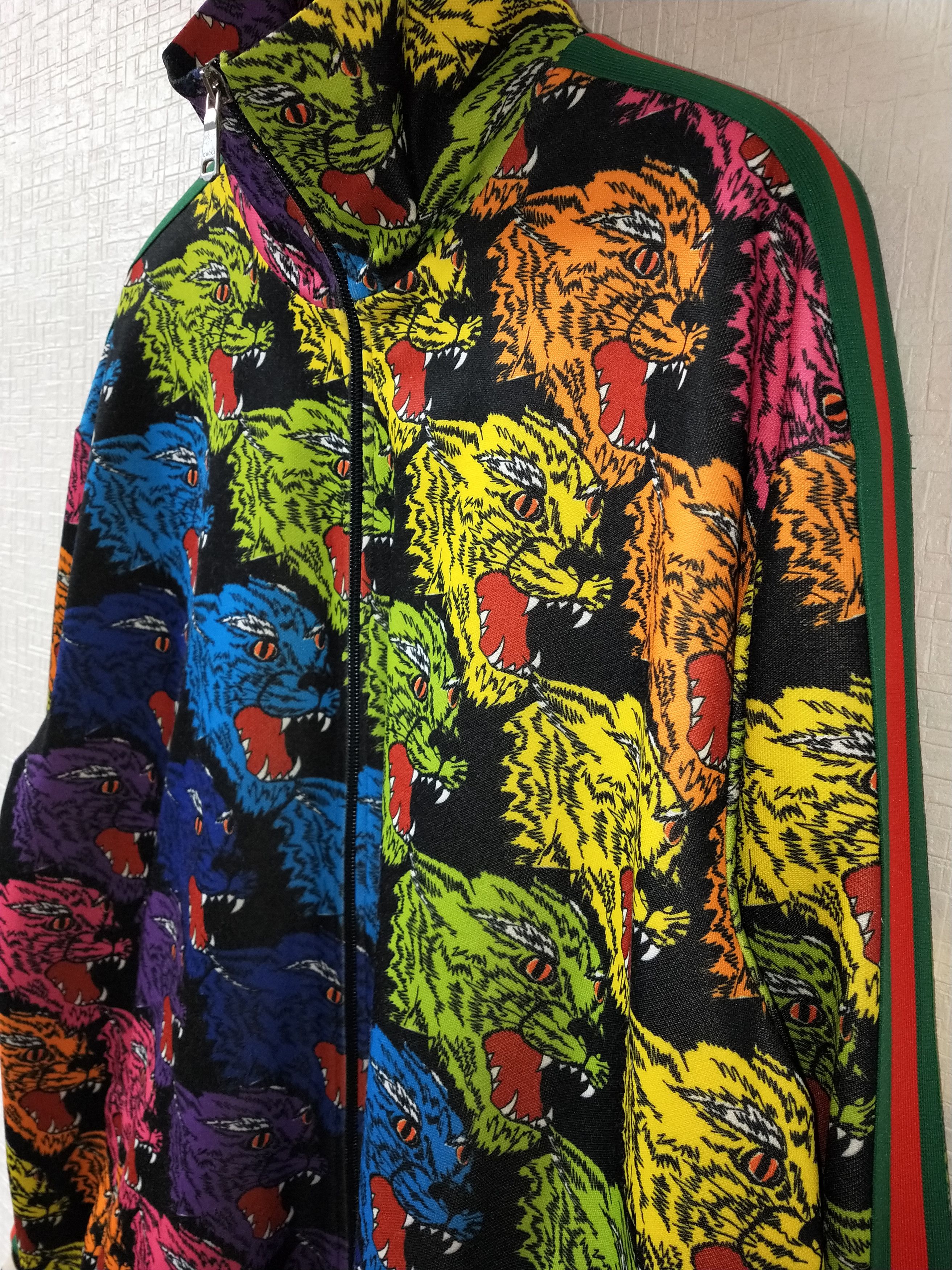Gucci Rainbow Panther Track Jacket Size US L / EU 52-54 / 3 - 3 Thumbnail