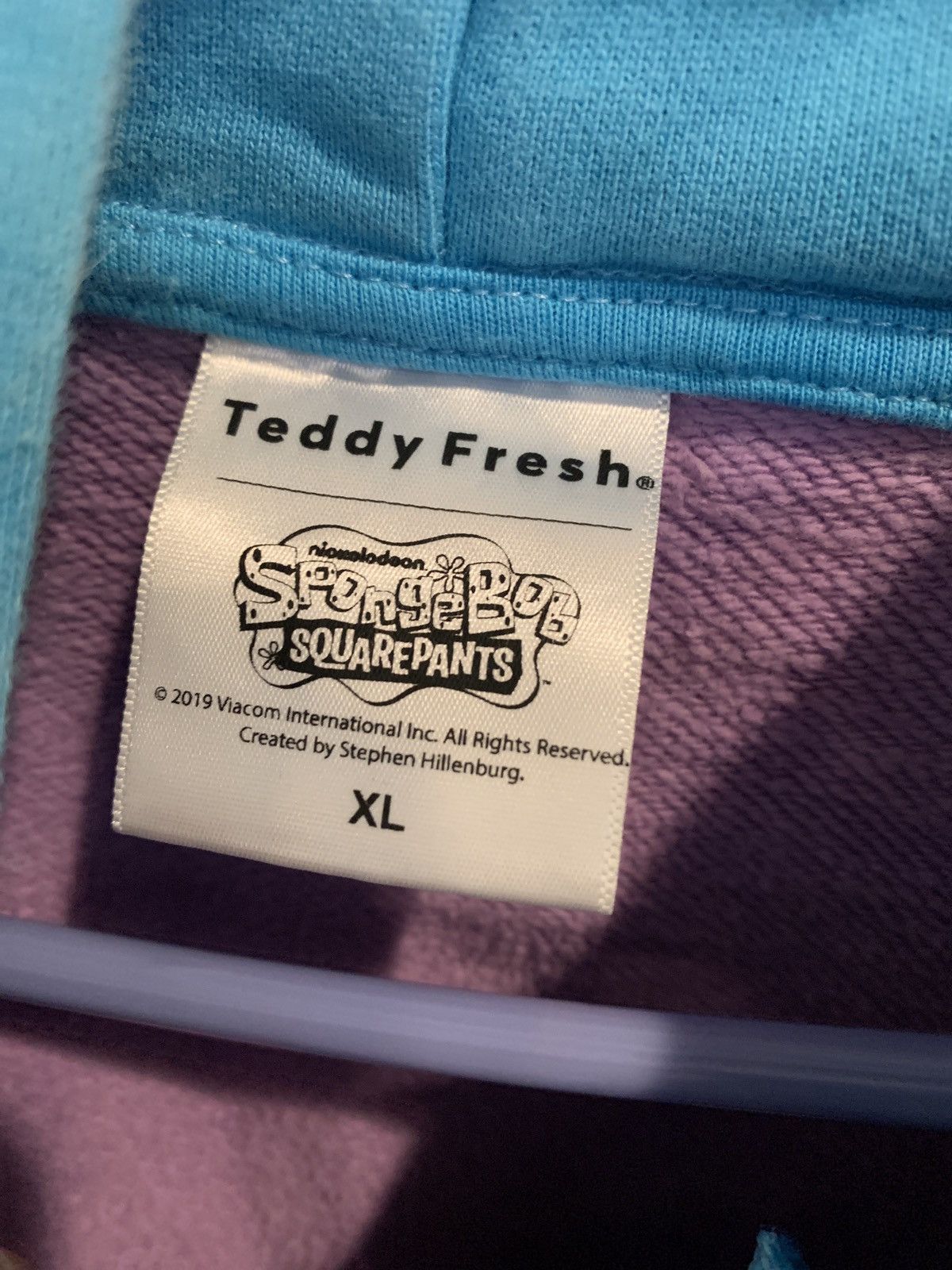 Nickelodeon × Teddy Fresh Teddy Fresh x SpongeBob Color Block Hoodie Size US XL / EU 56 / 4 - 9 Thumbnail