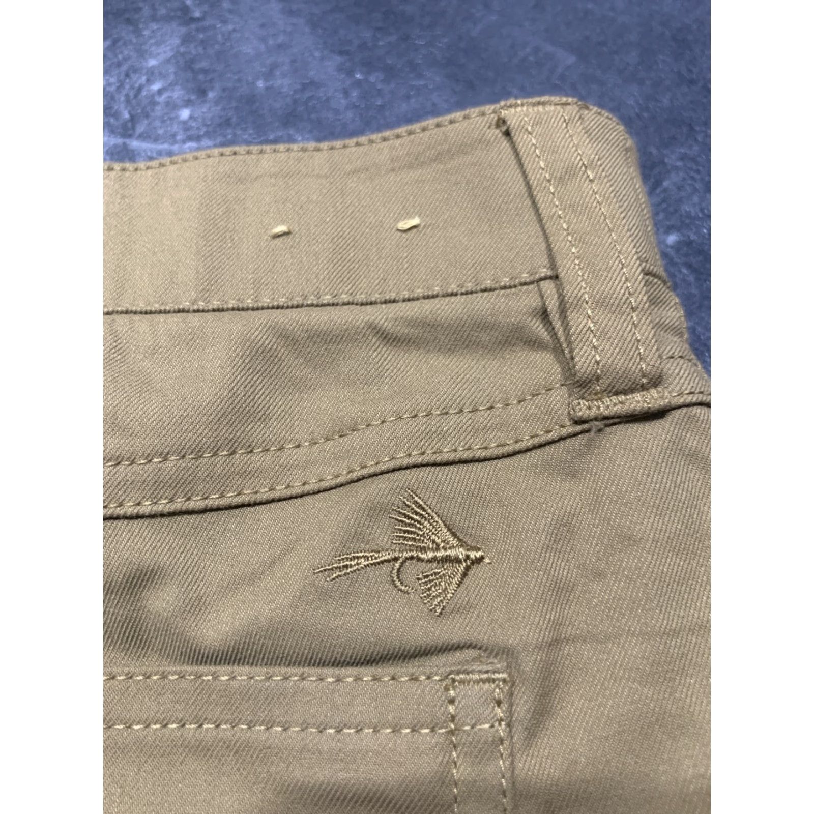 Orvis Orvis Men’s 40 Casual Fly Fishing Shorts Chino Light Brown Beige Size US 40 / EU 56 - 3 Thumbnail