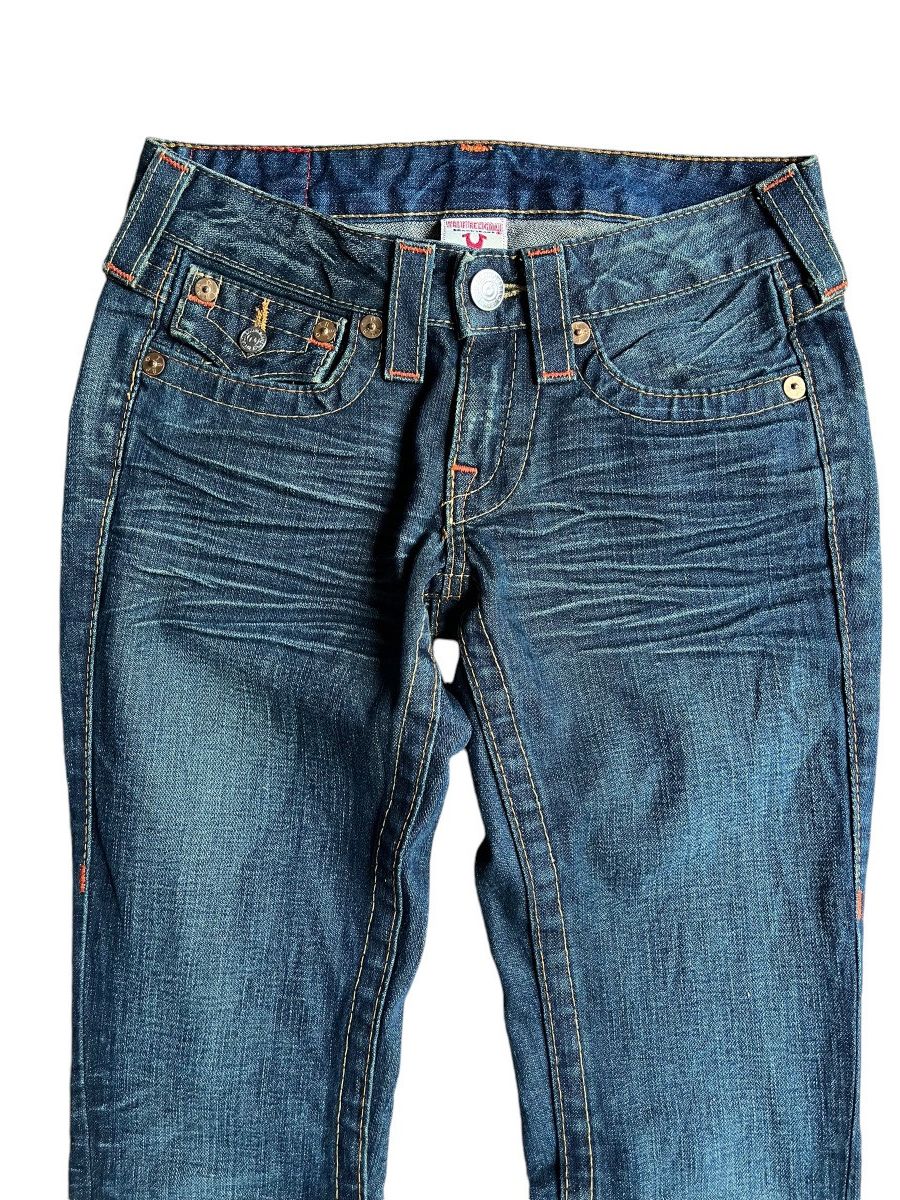 Affliction × Rock Revival × True Religion True Religion Joey Low Rise Flared jeans Size 27" / US 4 / IT 40 - 8 Thumbnail