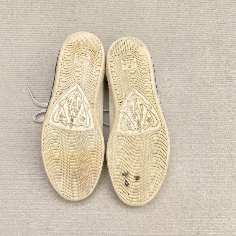 Gucci Gucci Ace Loved White Sneakers -2508 Size US 7.5 / EU 40-41 - 4 Thumbnail