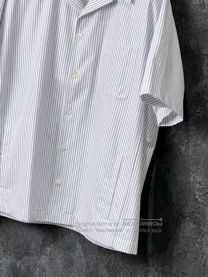 Valentino Valentino Striped cotton short-sleeved shirt Size US M / EU 48-50 / 2 - 4 Thumbnail