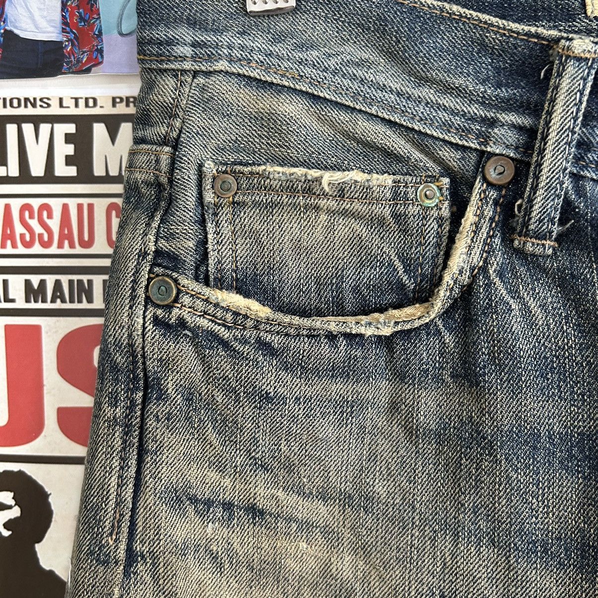 Vintage Vintage Denim Craft Selvedge Distressed Denim Size US 31 - 8 Thumbnail