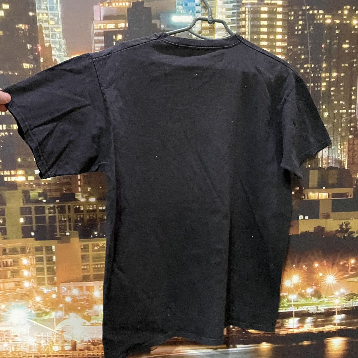 Vintage Y2K Graphic Tee Thrashed Black Humor Streetwear Cropped M Size US M / EU 48-50 / 2 - 5 Thumbnail