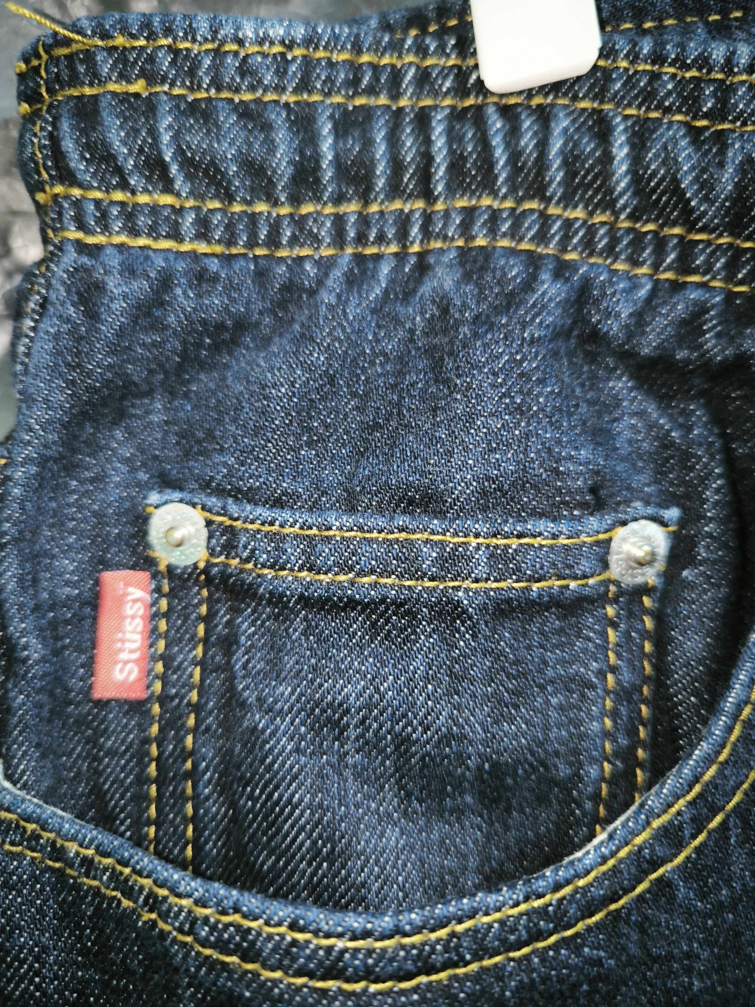 OLD STUSSY rough and rugged denim shorts