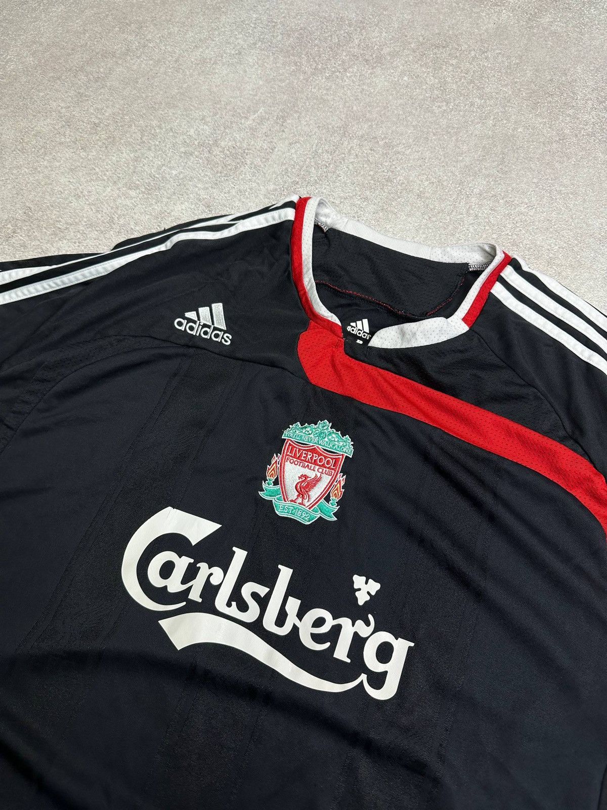 Adidas Vintage 07 Adidas Liverpool Jersey T-shirt L Size US L / EU 52-54 / 3 - 9 Thumbnail