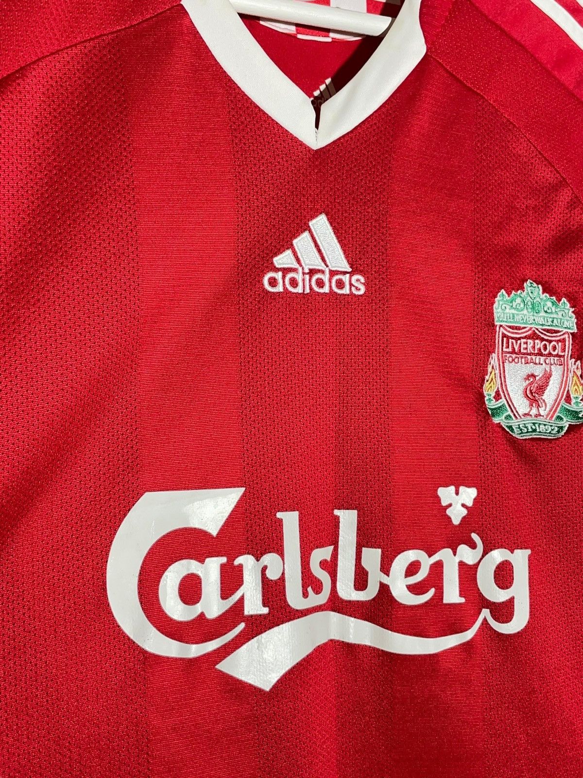 Adidas #8 Steven Gerrard Liverpool Adidas 2008/09 Football Shirt Size US M / EU 48-50 / 2 - 9 Thumbnail