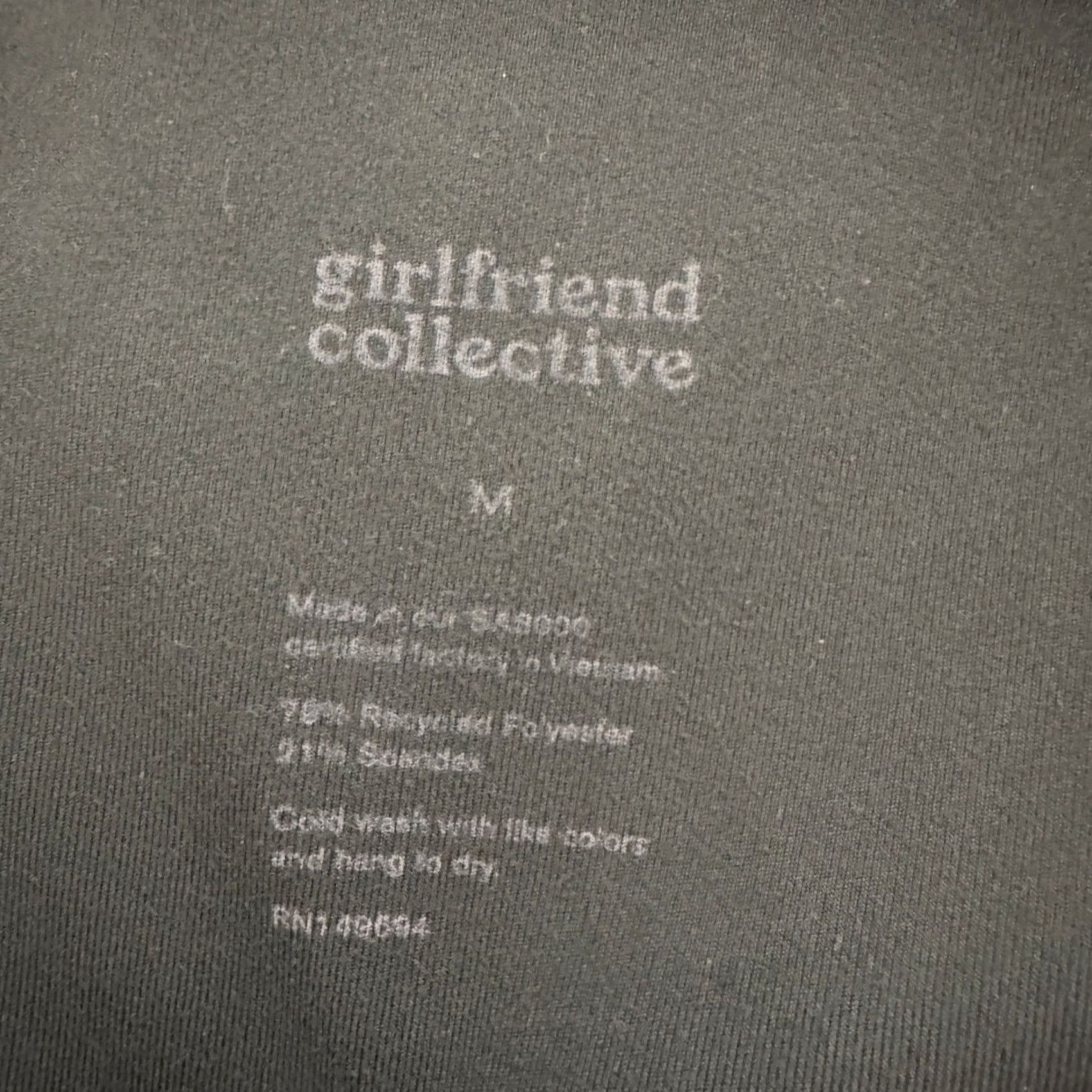 Girlfriend Collective VINTAGE Girlfriend Collective Compressive High Rise Leggings Moss Green M Activewear Size 32" / US 10 / IT 46 - 3 Thumbnail