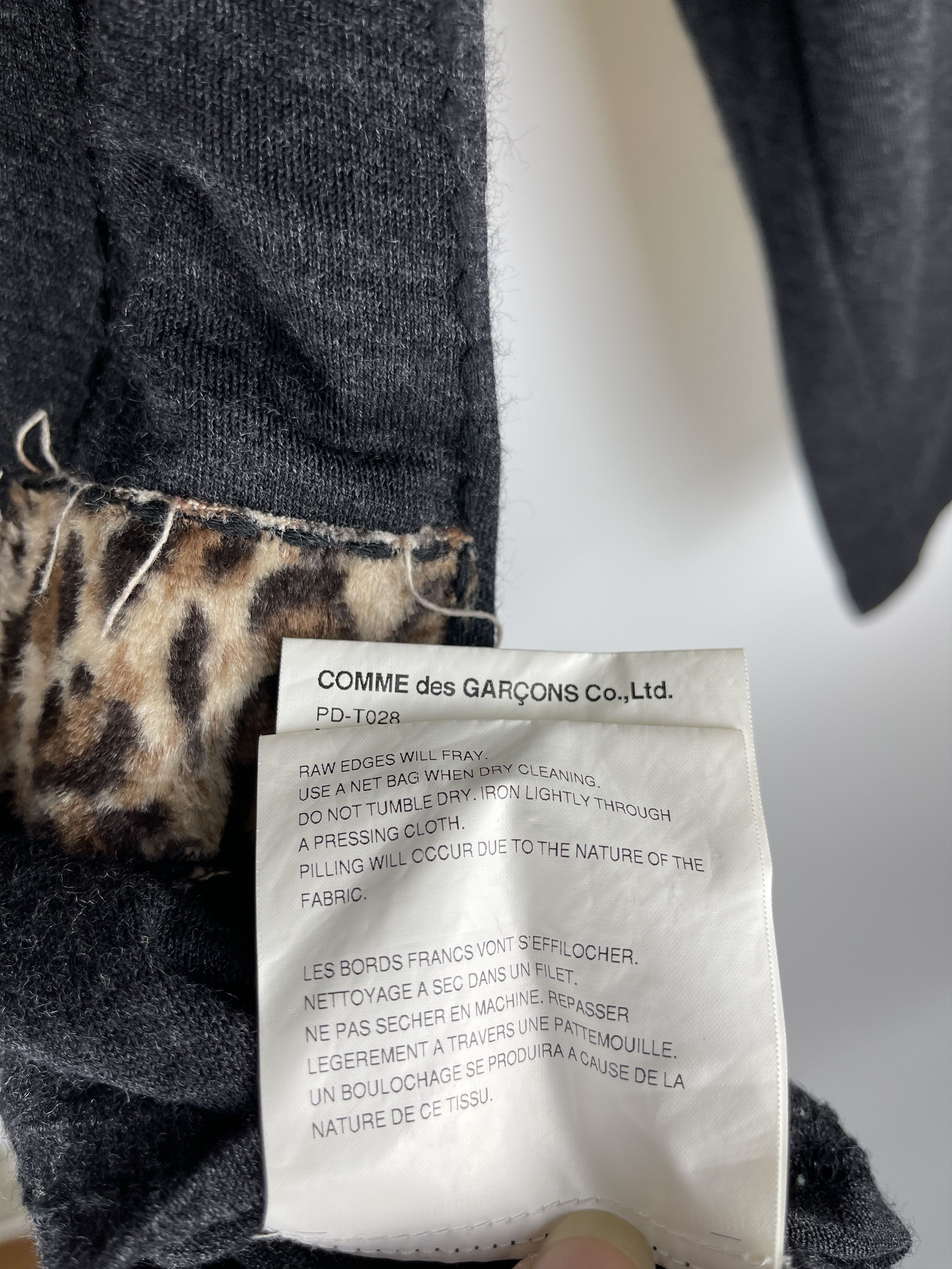 Comme des Garcons Homme Plus Comme des Garcons Homme Plus A/W2009 Leopard Size US S / EU 44-46 / 1 - 3 Thumbnail