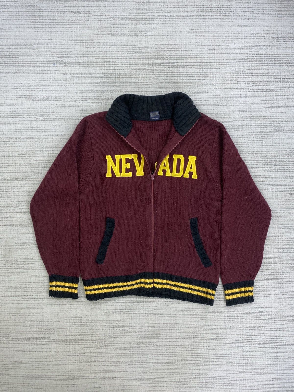 Designer × Japanese Brand × Vintage Vintage 90s Willpip Big Logo Spellout Varsity Jacket Size US M / EU 48-50 / 2 - 5 Thumbnail