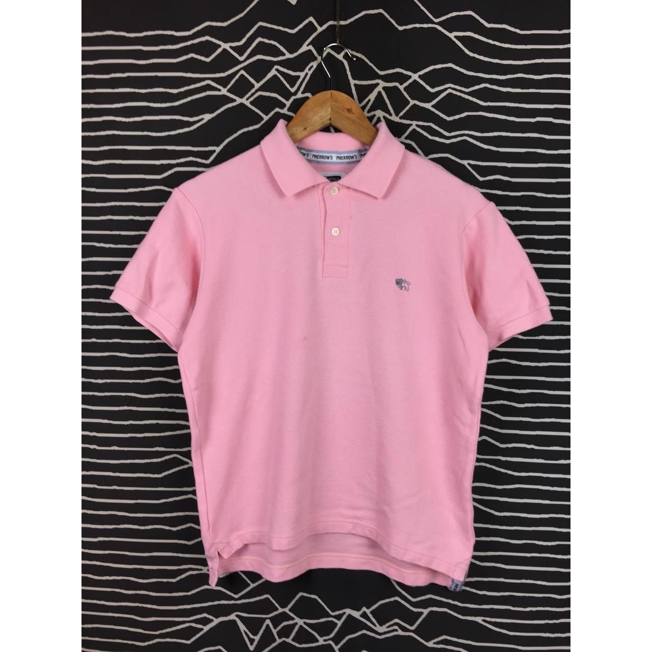 Japanese Brand × Pherrow's Pherrow's Sportswear Authentic Garment Pink Polo Tee Size US S / EU 44-46 / 1 - 1 Thumbnail