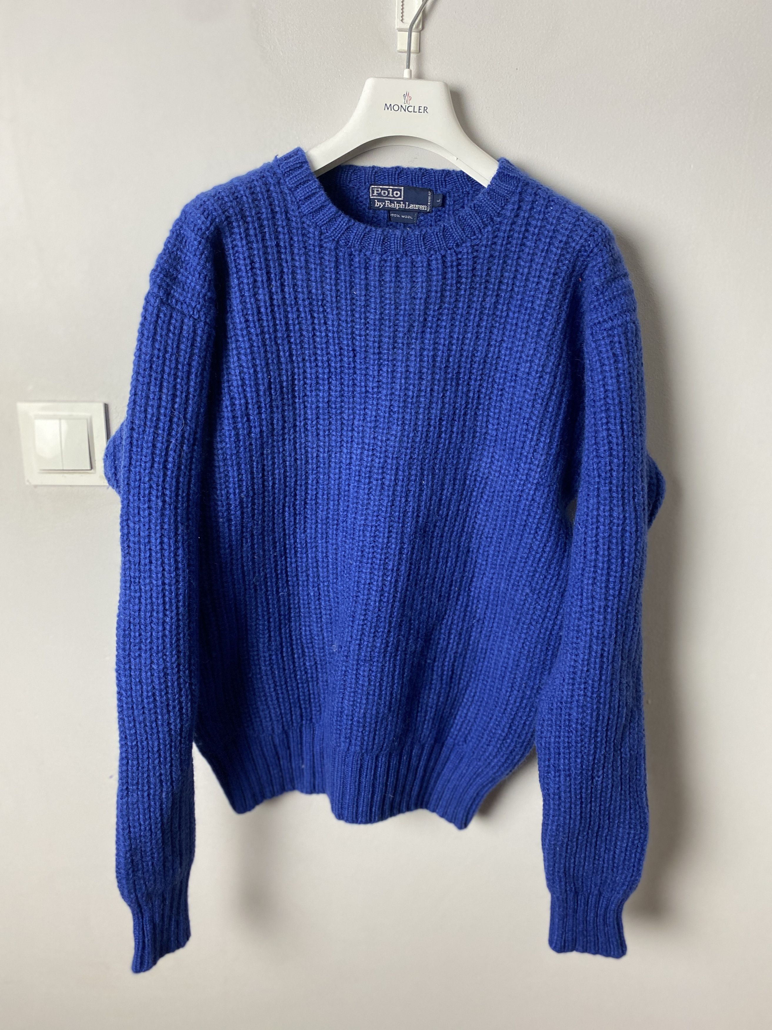Polo Ralph Lauren × Vintage Polo Ralph Lauren vintage sweater knitwear wool jumper Size US L / EU 52-54 / 3 - 1 Thumbnail