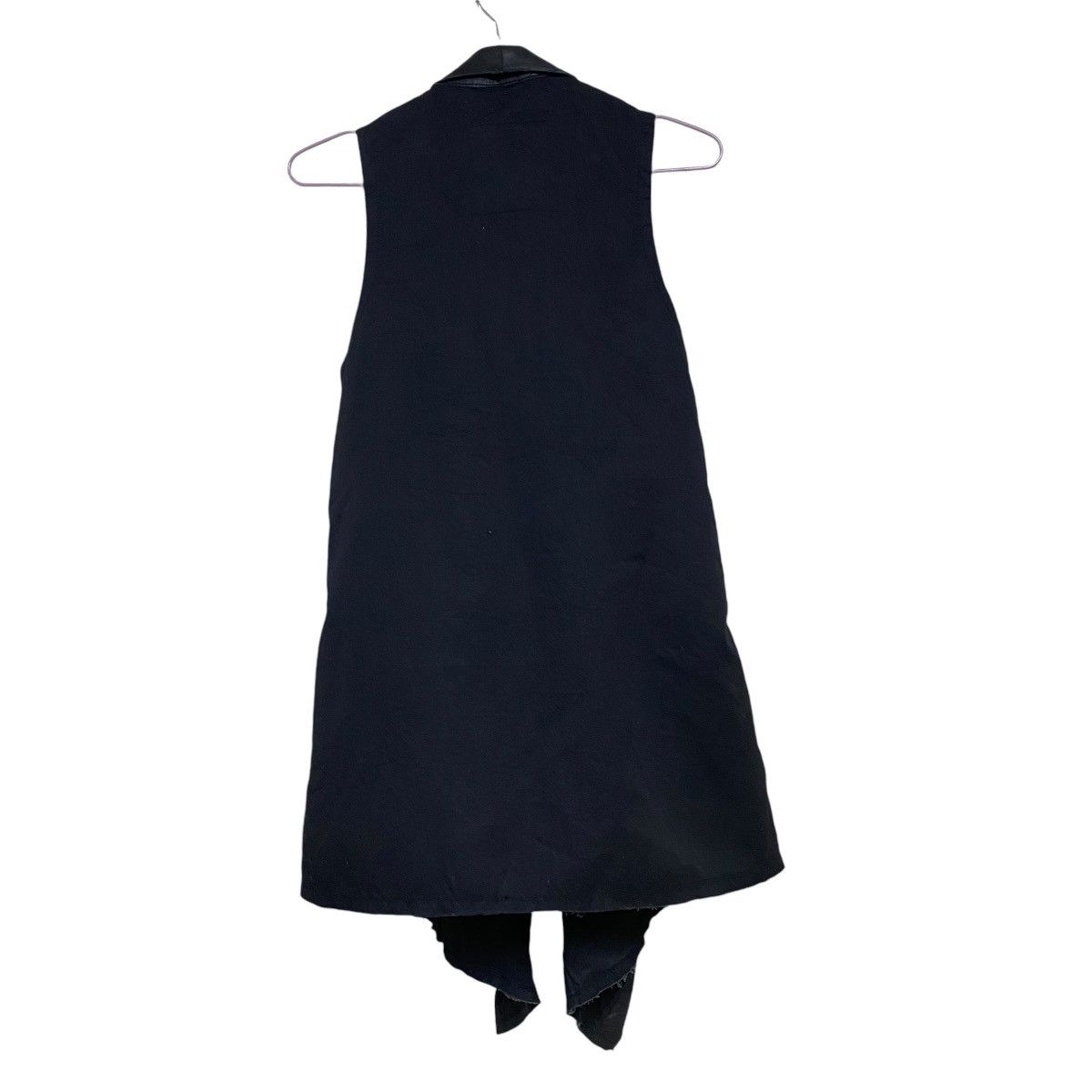 GOA Panaji G.O.A Lambskin Leather Asymmetrical Vest Size M / US 6-8 / IT 42-44 - 2 Thumbnail