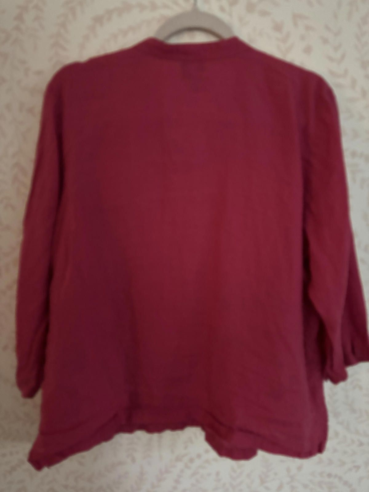 Eileen Fisher Eileen Fisher Women's Button-Up Irish Linen Blouse - XL Size XL / US 12-14 / IT 48-50 - 2 Thumbnail