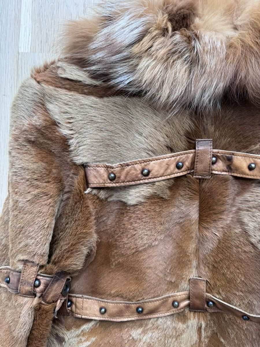 Vintage Stylish slay fox fur coat Size M / US 6-8 / IT 42-44 - 12 Thumbnail