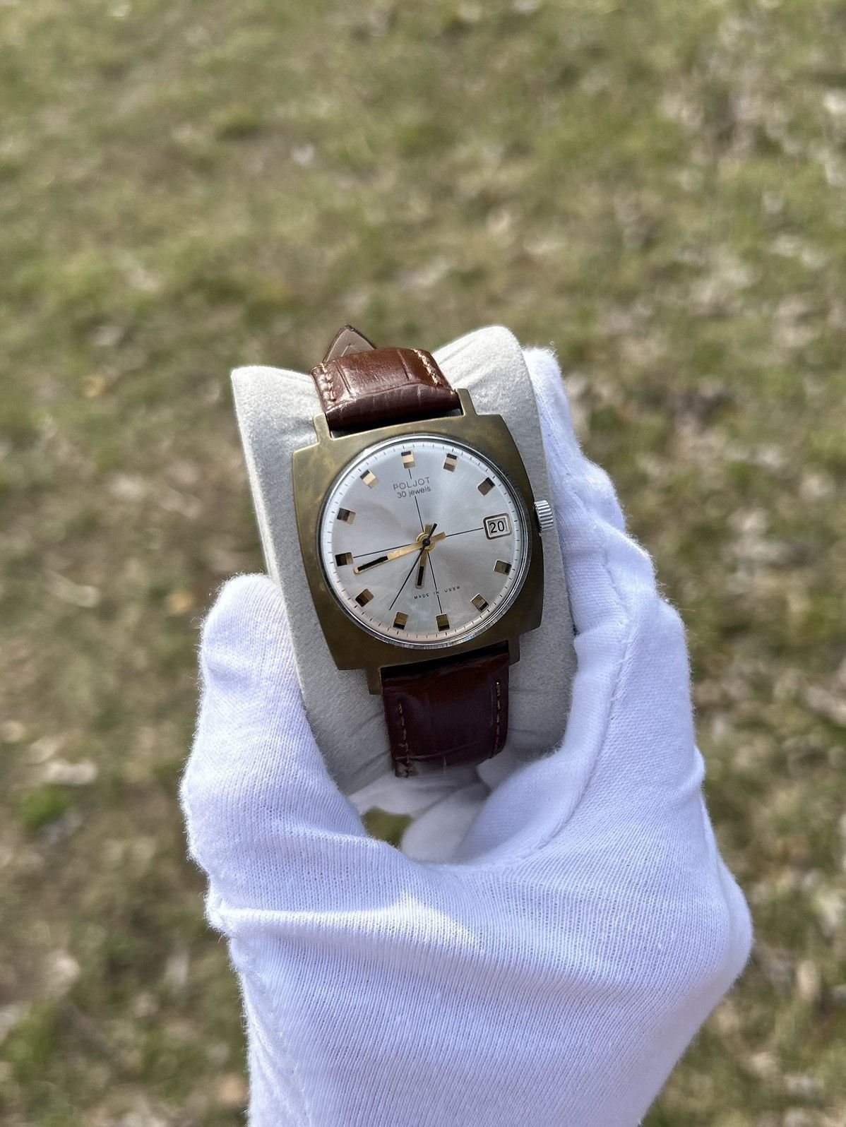 Vintage Vintage Watch Poljot Automatic Mechanical Soviet USSR 1980s Size ONE SIZE - 10 Thumbnail