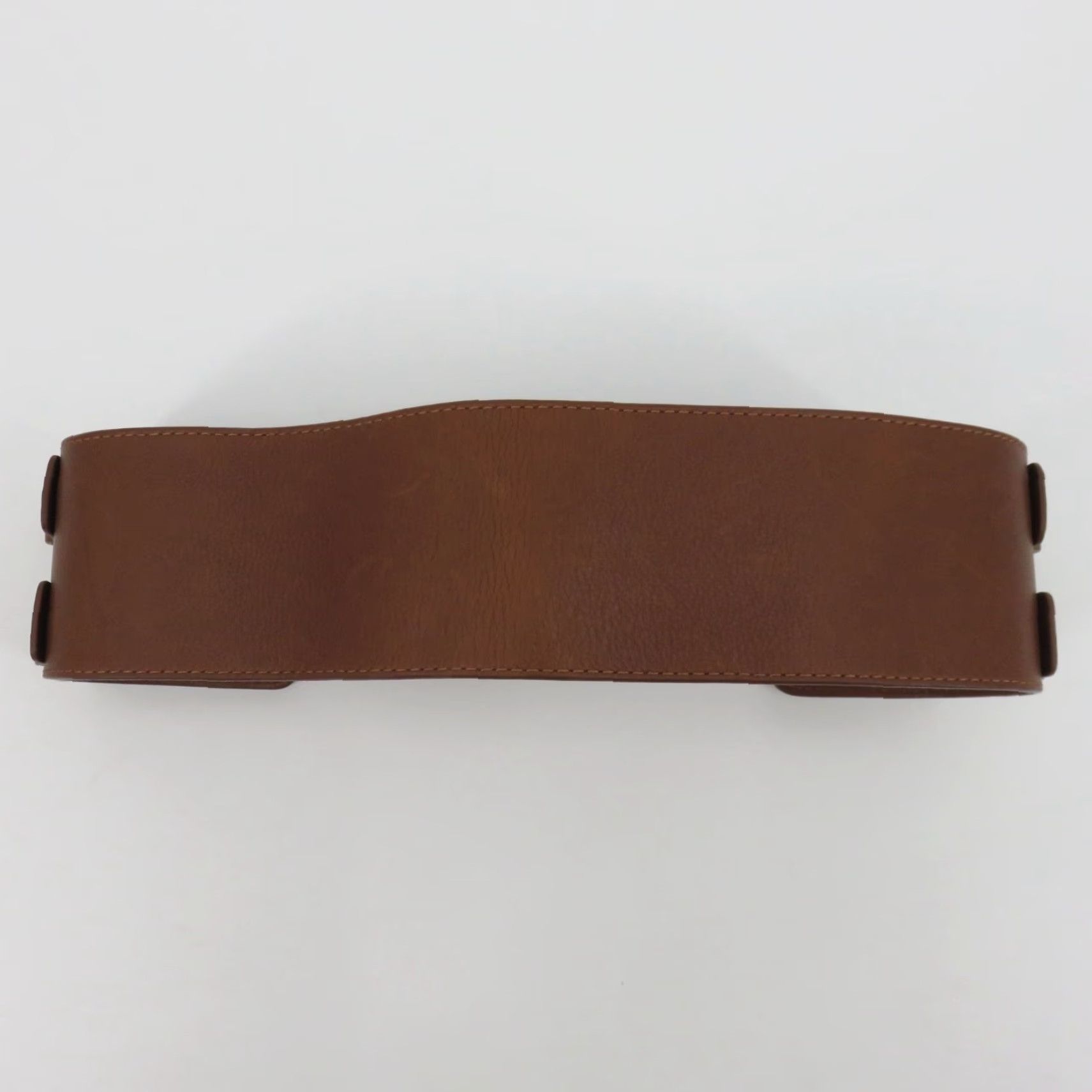 Juicy Couture VINTAGE Juicy Couture Belt Corset Belt Women Wide Brown Leather Gold D Ring Studded VTG Size ONE SIZE - 6 Thumbnail