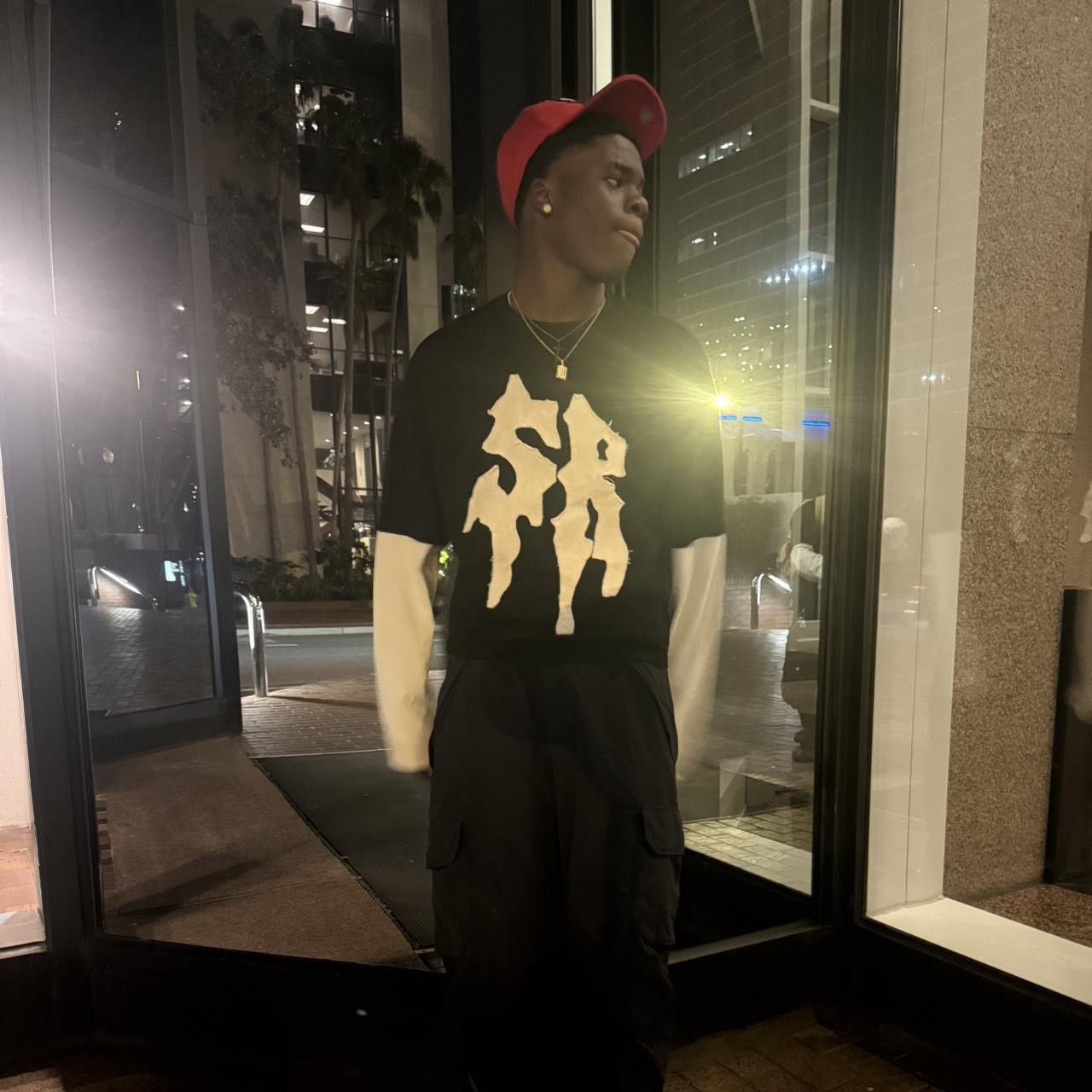 Other Black and cream cotton streetwear long sleeve Size US XL / EU 56 / 4 - 2 Thumbnail