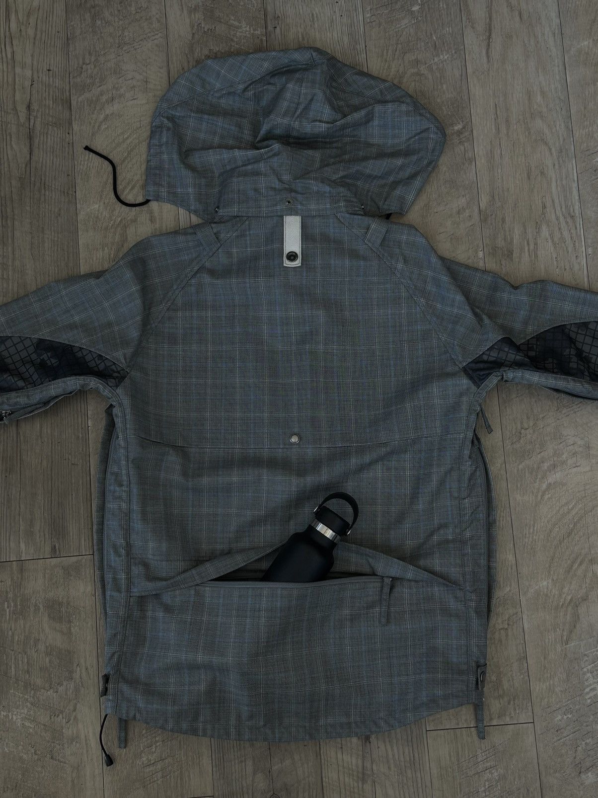 Comme des Garcons × Junya Watanabe JUNYA WATANABE CDG MAN GREY WOOL PARKA Size US M / EU 48-50 / 2 - 2 Thumbnail