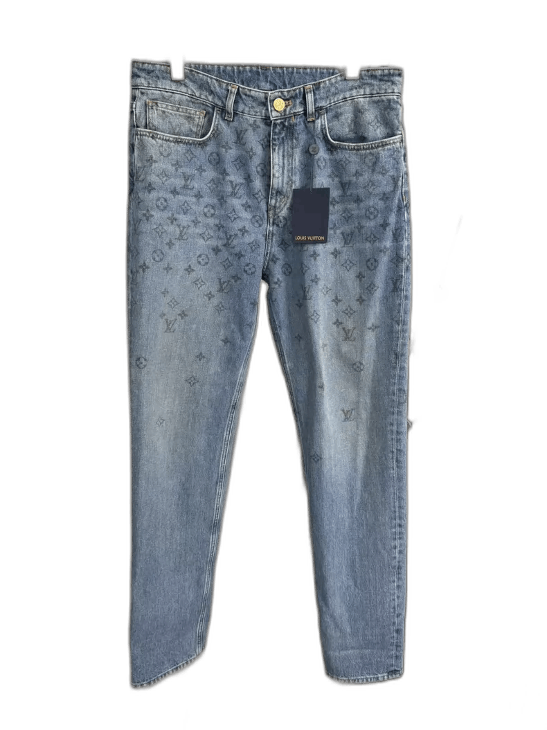 Louis Vuitton Louis Vuitton Gradient Denim Jeans for Sale-yf Size US 31 - 1 Thumbnail